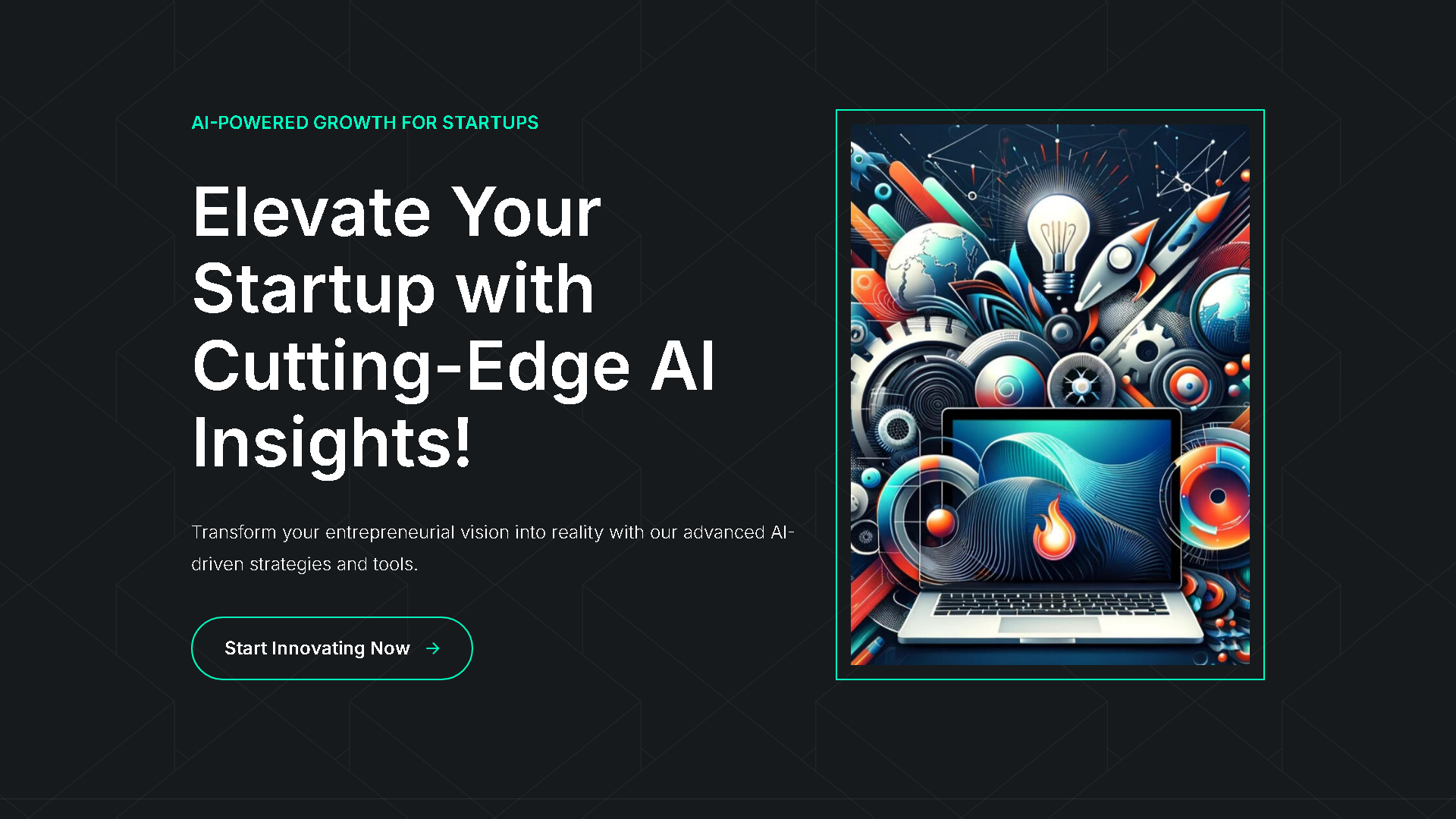 AIStartupInsights Interface Screenshot - Marketing & Advertising Tool