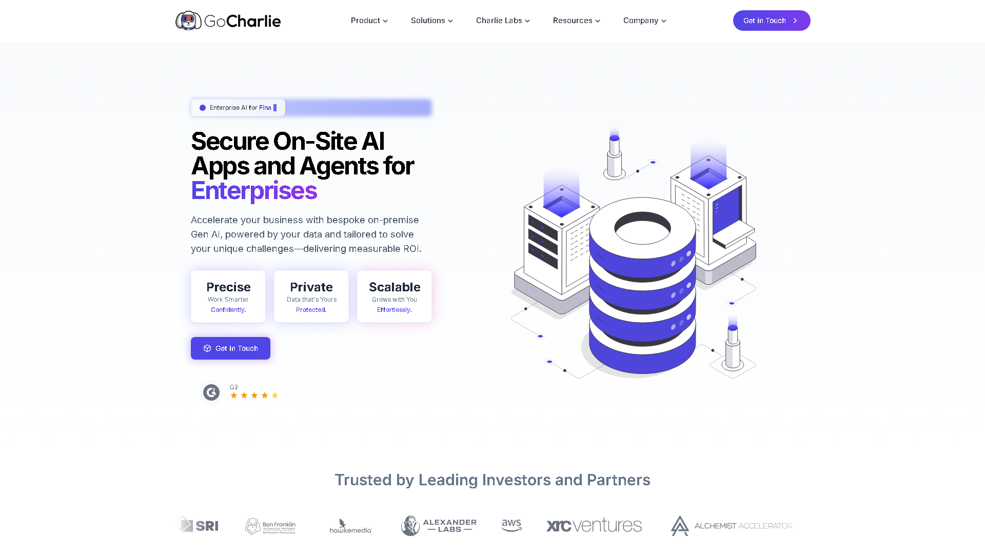 GoCharlie Interface Screenshot - Writing & Editing Tool