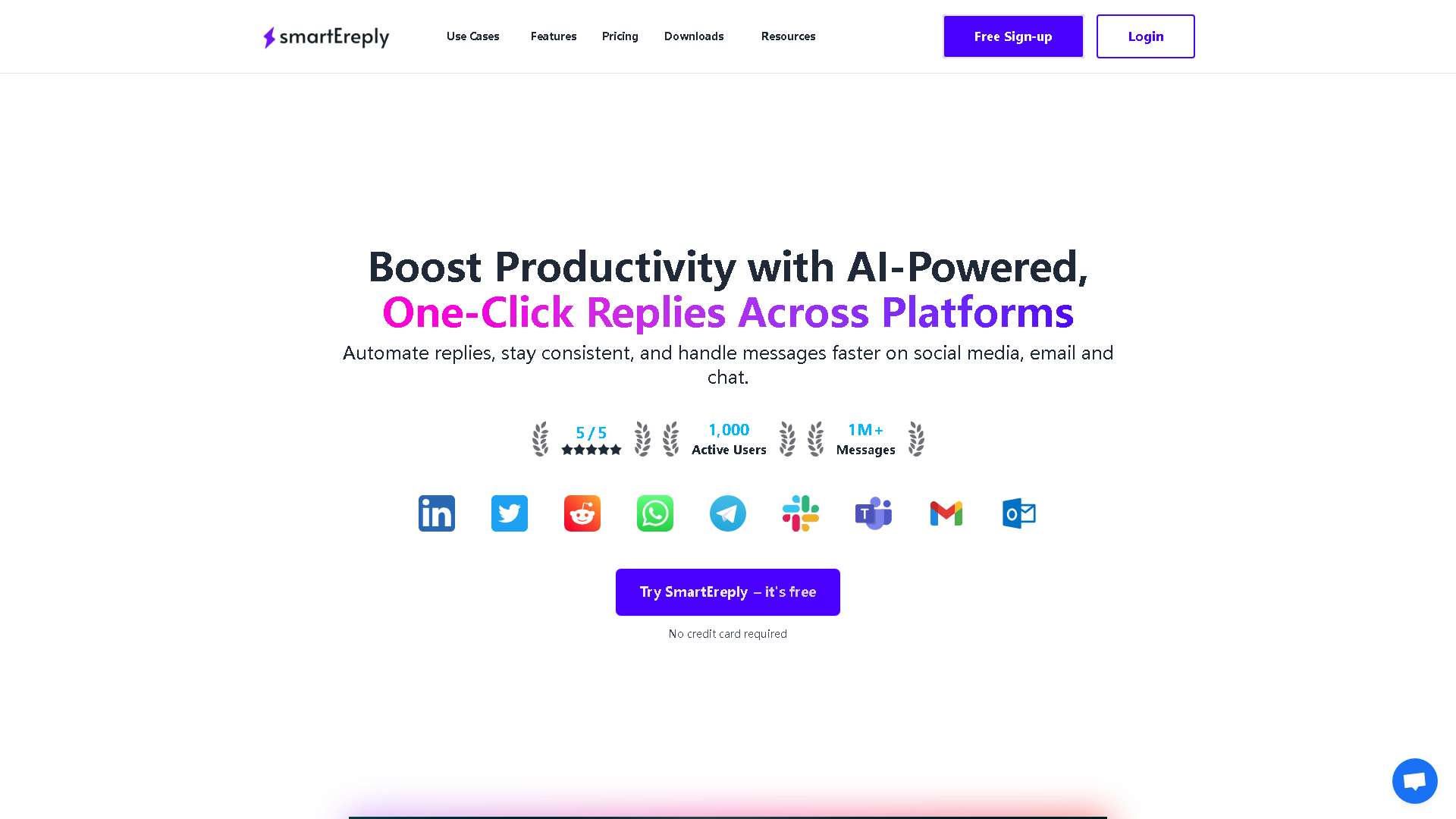 SmartEReply Interface Screenshot - Writing & Editing Tool