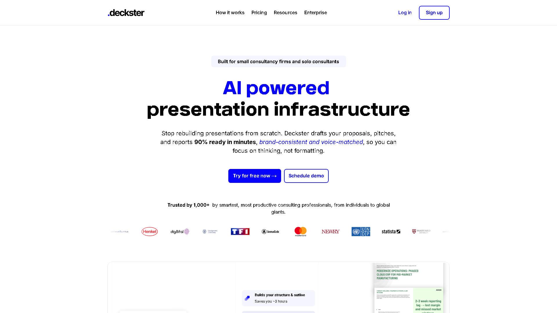 Deckster Interface Screenshot - Office & Productivity Tool