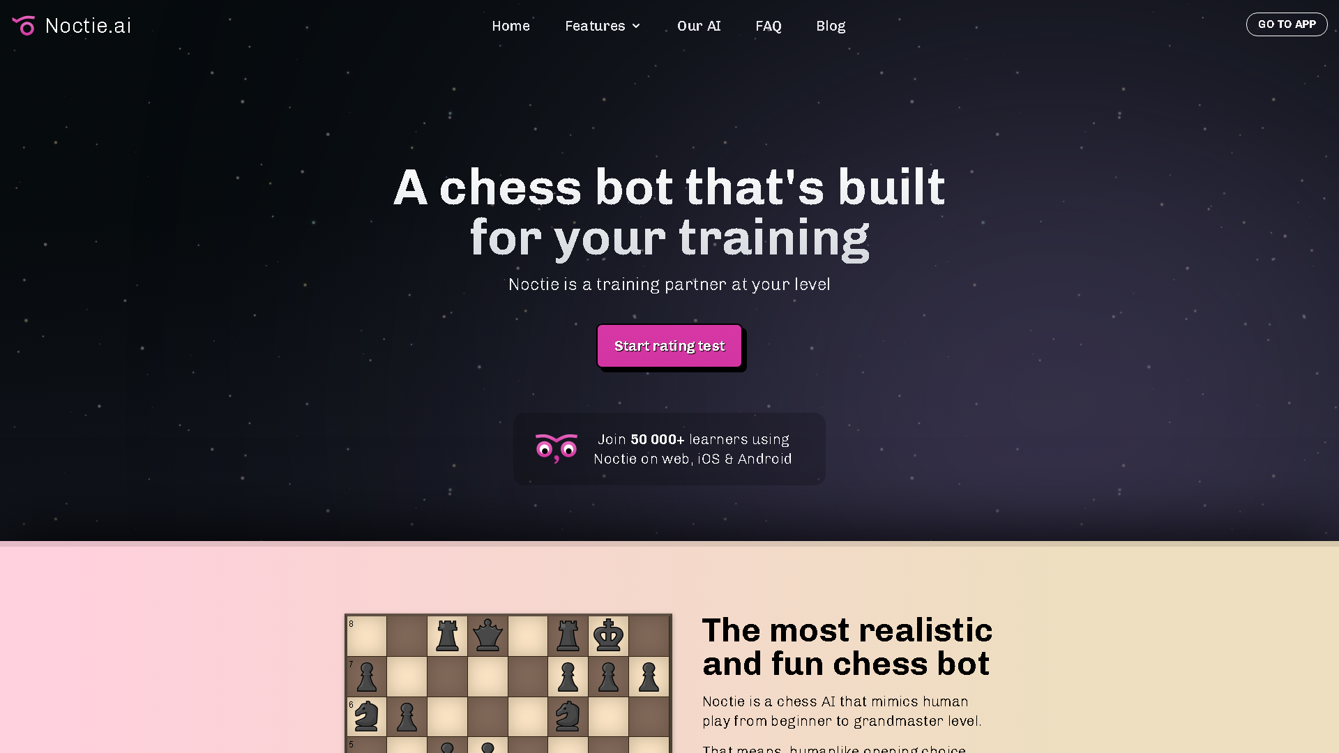 Noctie.ai Interface Screenshot - Education & Translation Tool