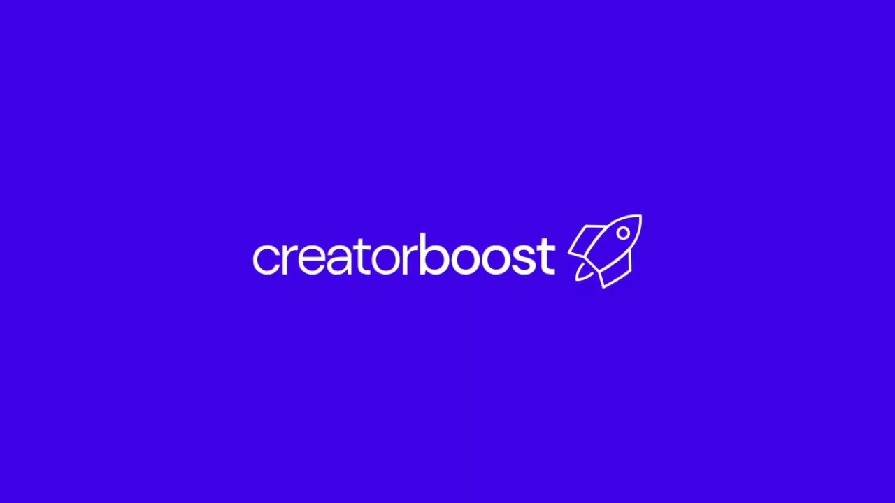Creatorboost Logo - Social Media Tool