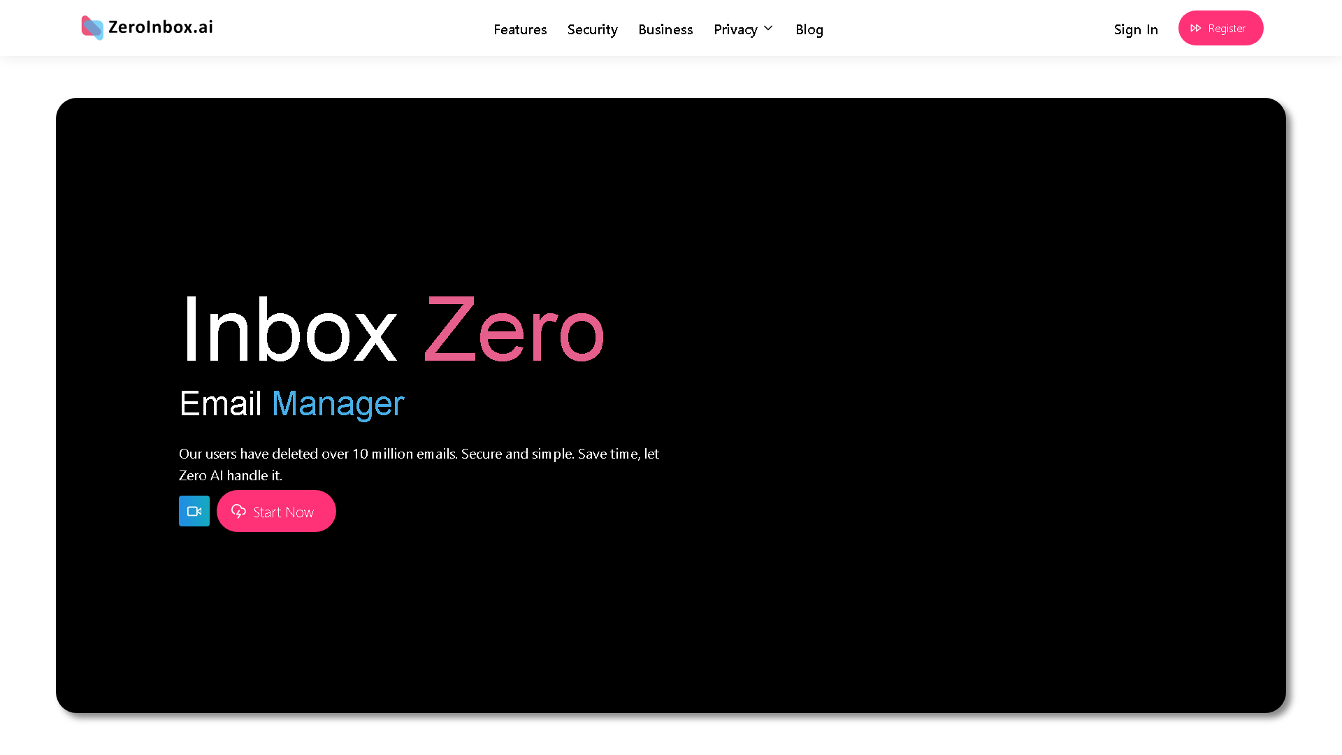 Inbox Zero AI Interface Screenshot - Office & Productivity Tool