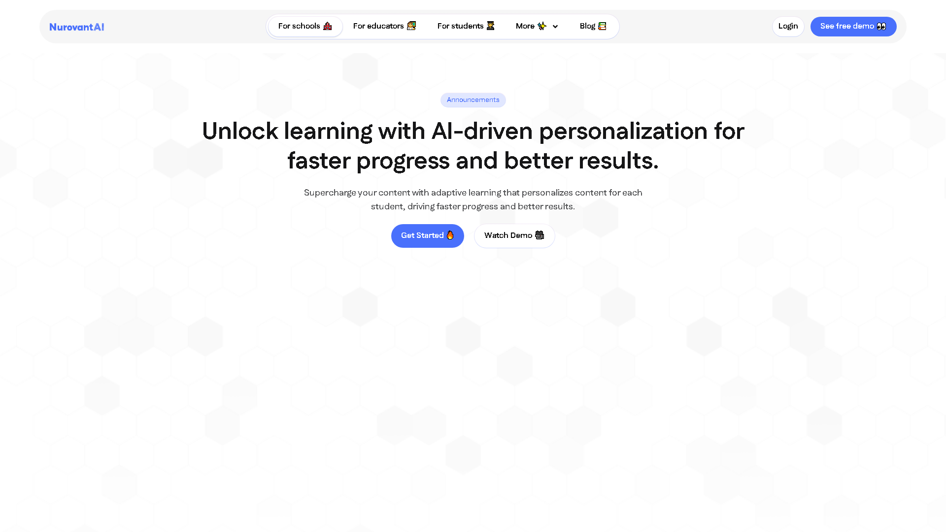 Nurovant AI Interface Screenshot - Education & Learning Tool