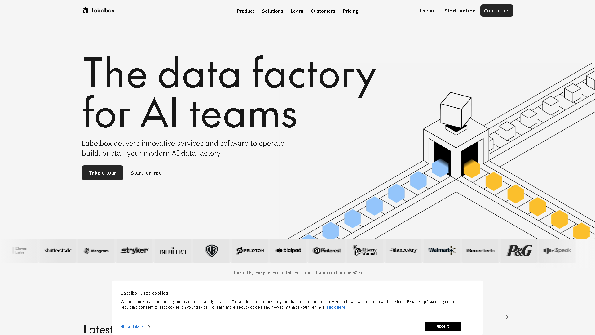 Labelbox Interface Screenshot - Development & APIs Tool