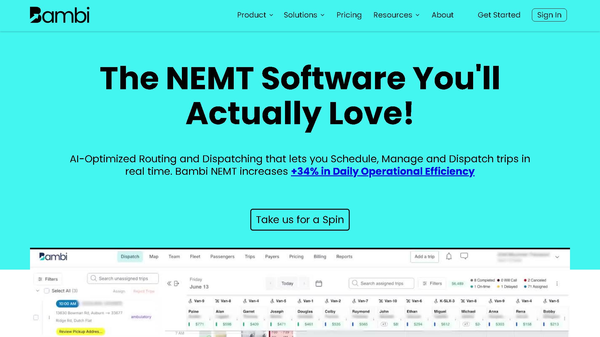 Bambi Interface Screenshot - Office & Productivity Tool
