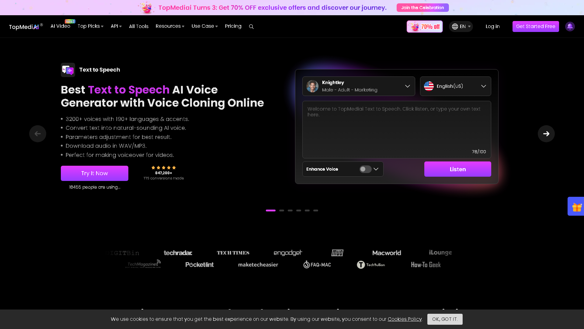 TopMediai Interface Screenshot - Image & Design Tool