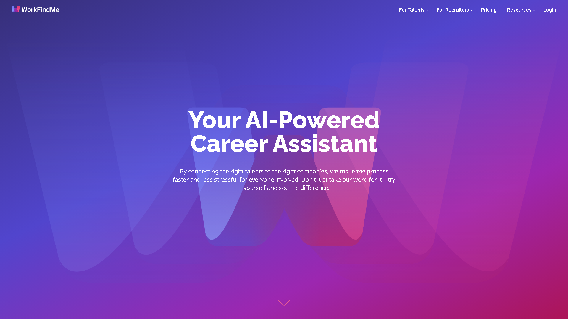 WorkFindMe Interface Screenshot - Writing & Editing Tool