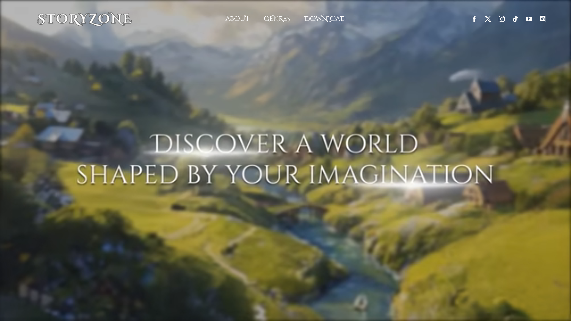 StoryZone Interface Screenshot - Writing & Editing Tool