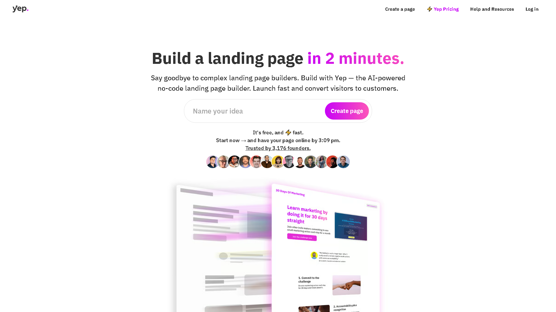 Yep.so Interface Screenshot - Development & APIs Tool