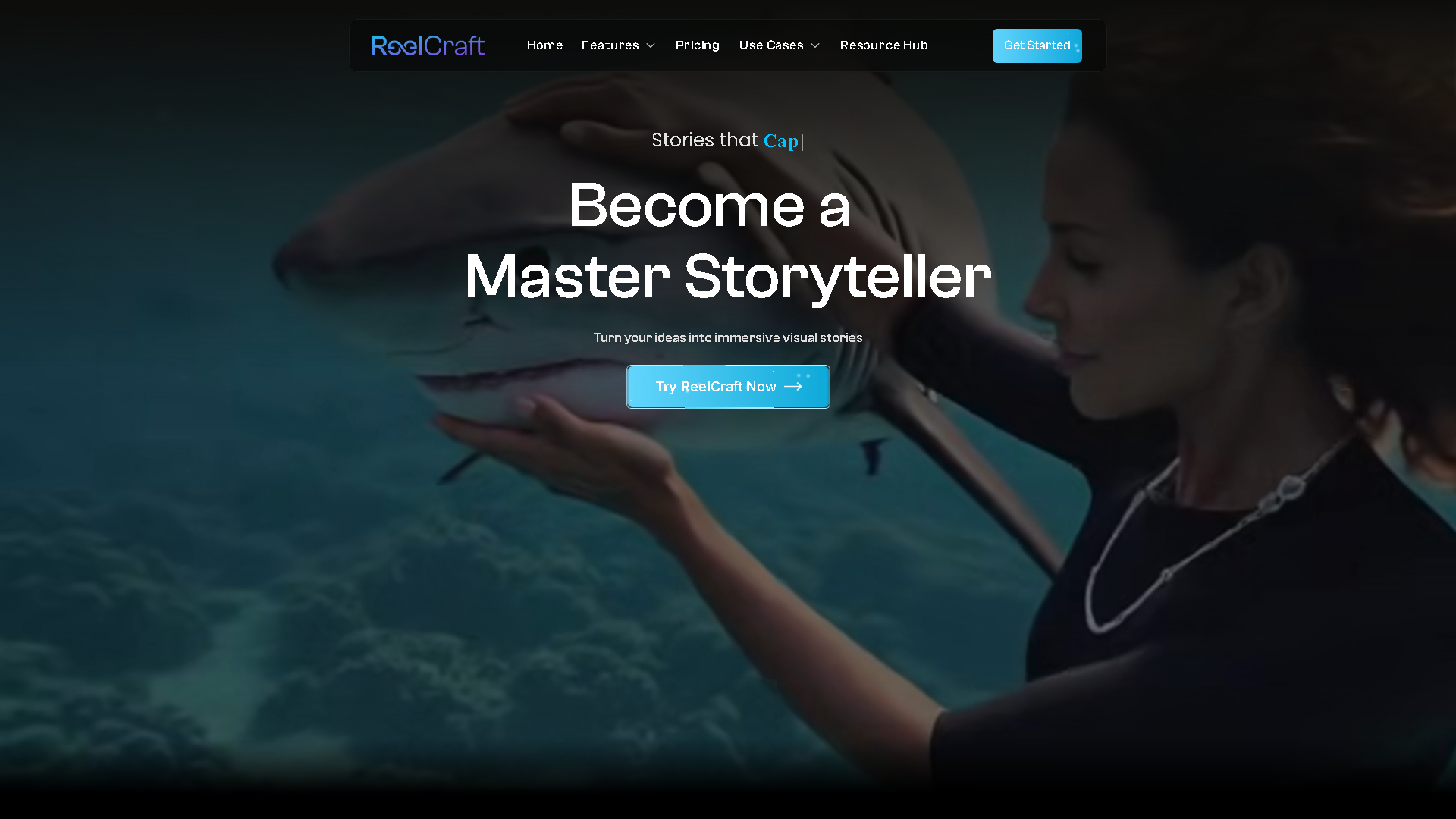 ReelCraft Interface Screenshot - Video & Animation Tool