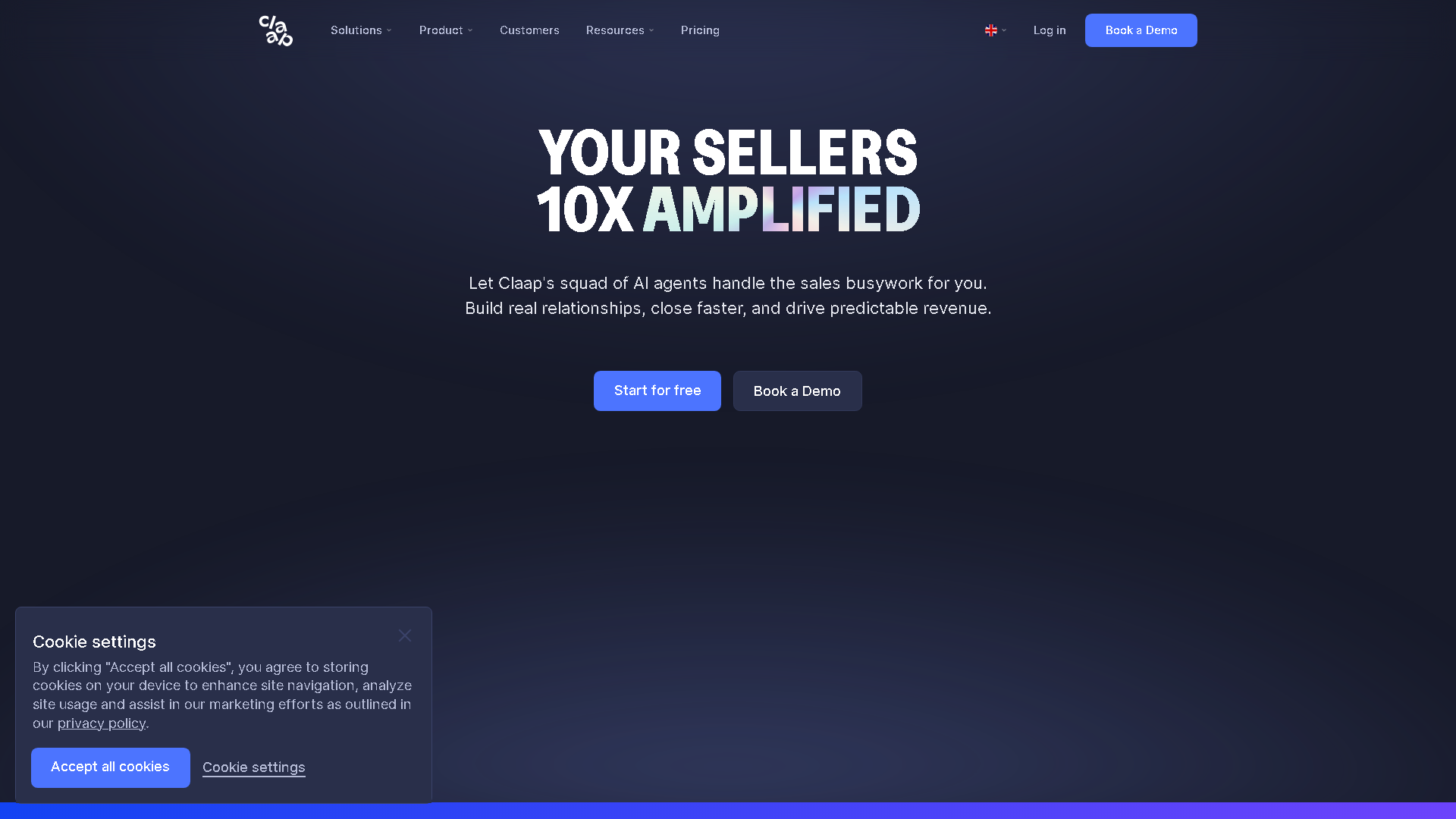 Claap Interface Screenshot - Voice Generation & Conversion Tool