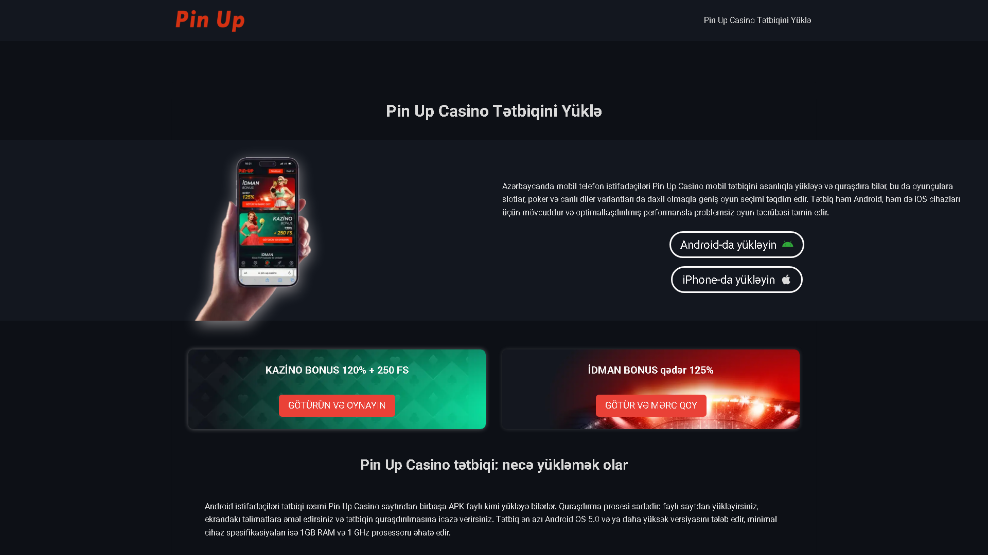 Pin Up Casino & Inspiq Interface Screenshot - Business Research Tool