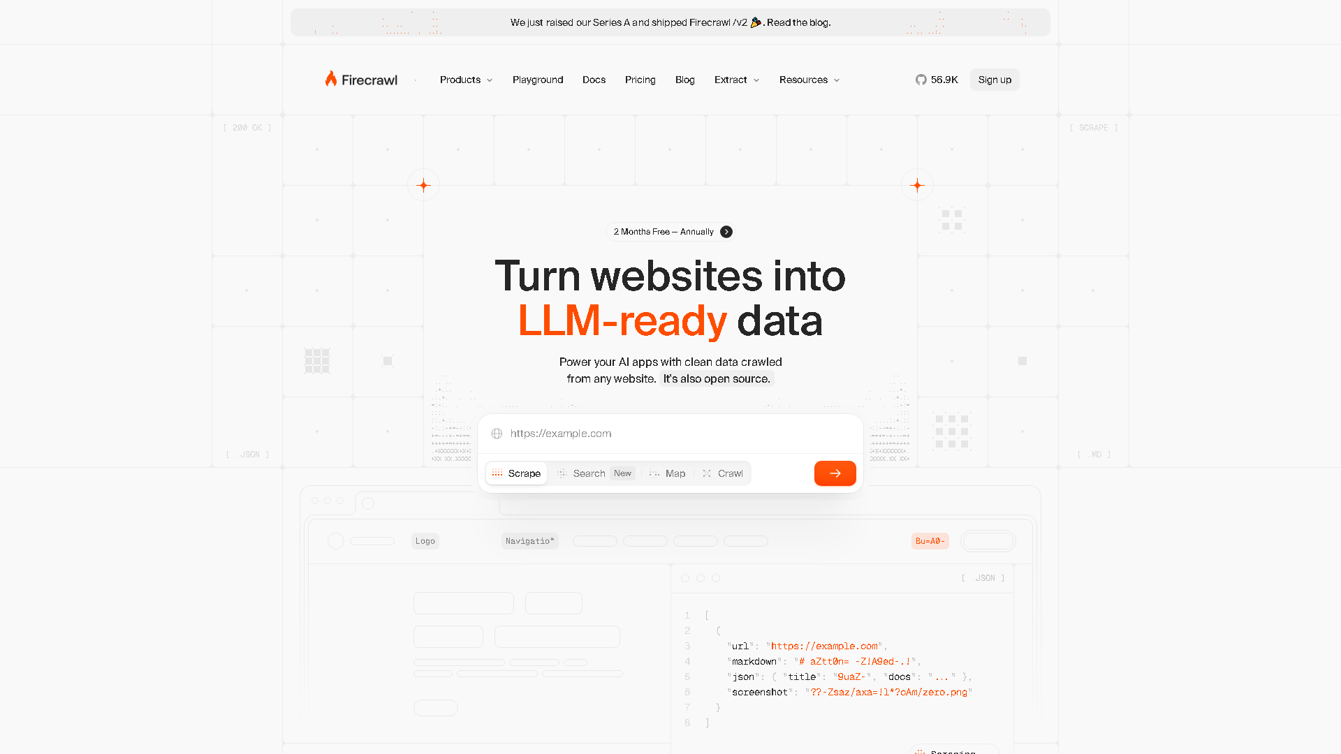Firecrawl Interface Screenshot - Development & APIs Tool