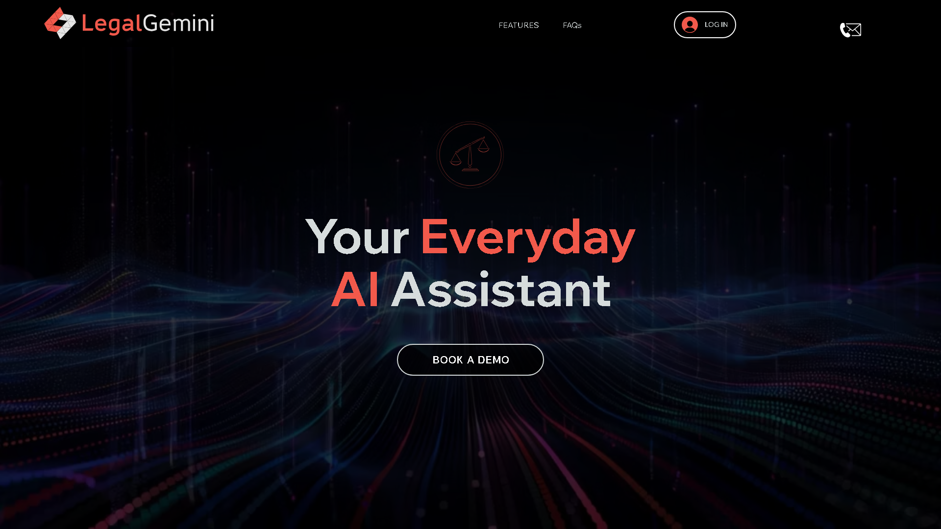 LegalGemini Interface Screenshot - Legal & Finance Tool
