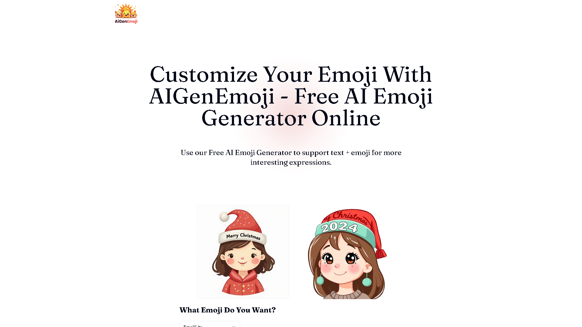 AIGenEmoji Interface Screenshot - Art & Creative Design Tool
