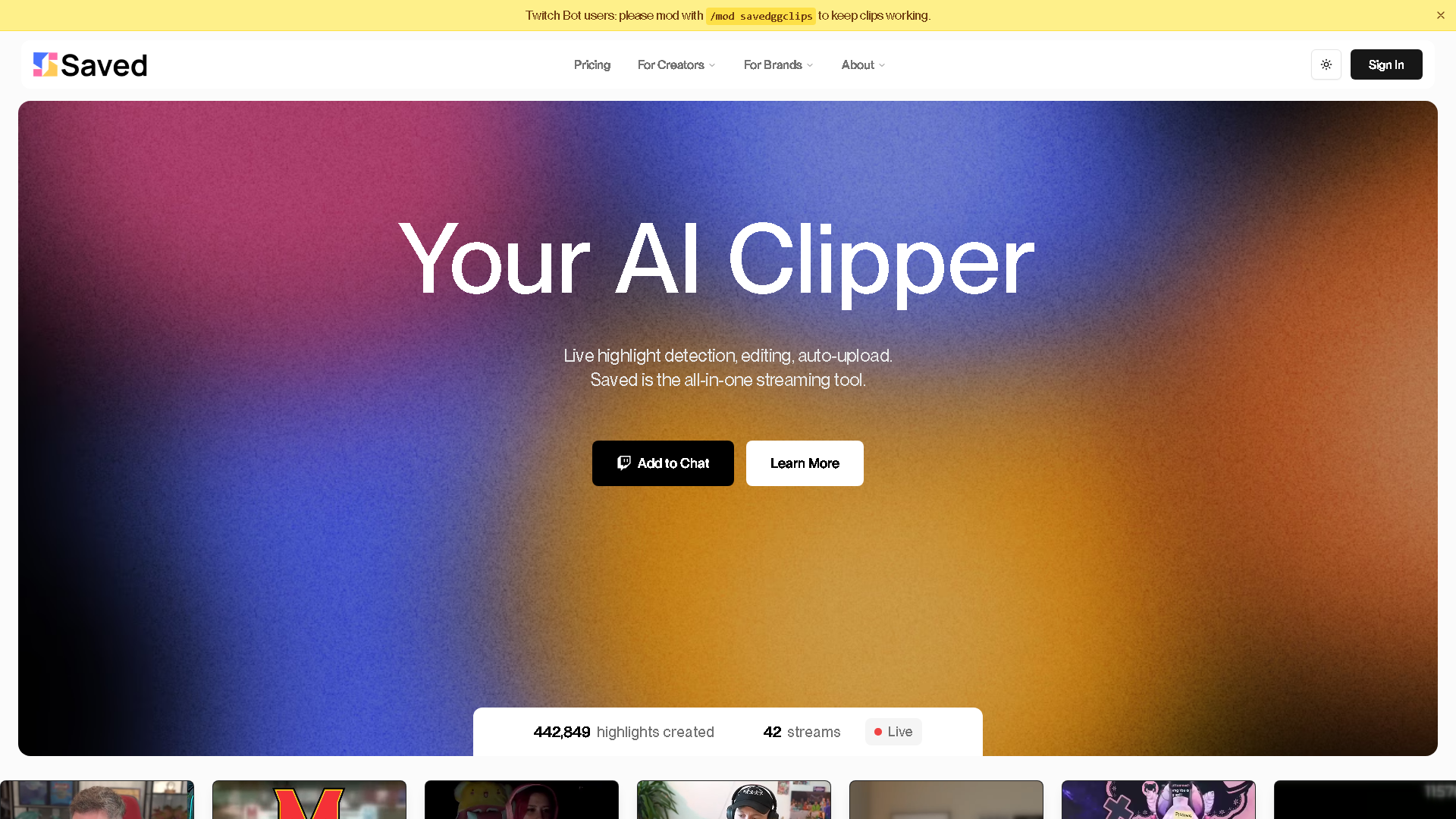 Saved Interface Screenshot - Video & Animation Tool
