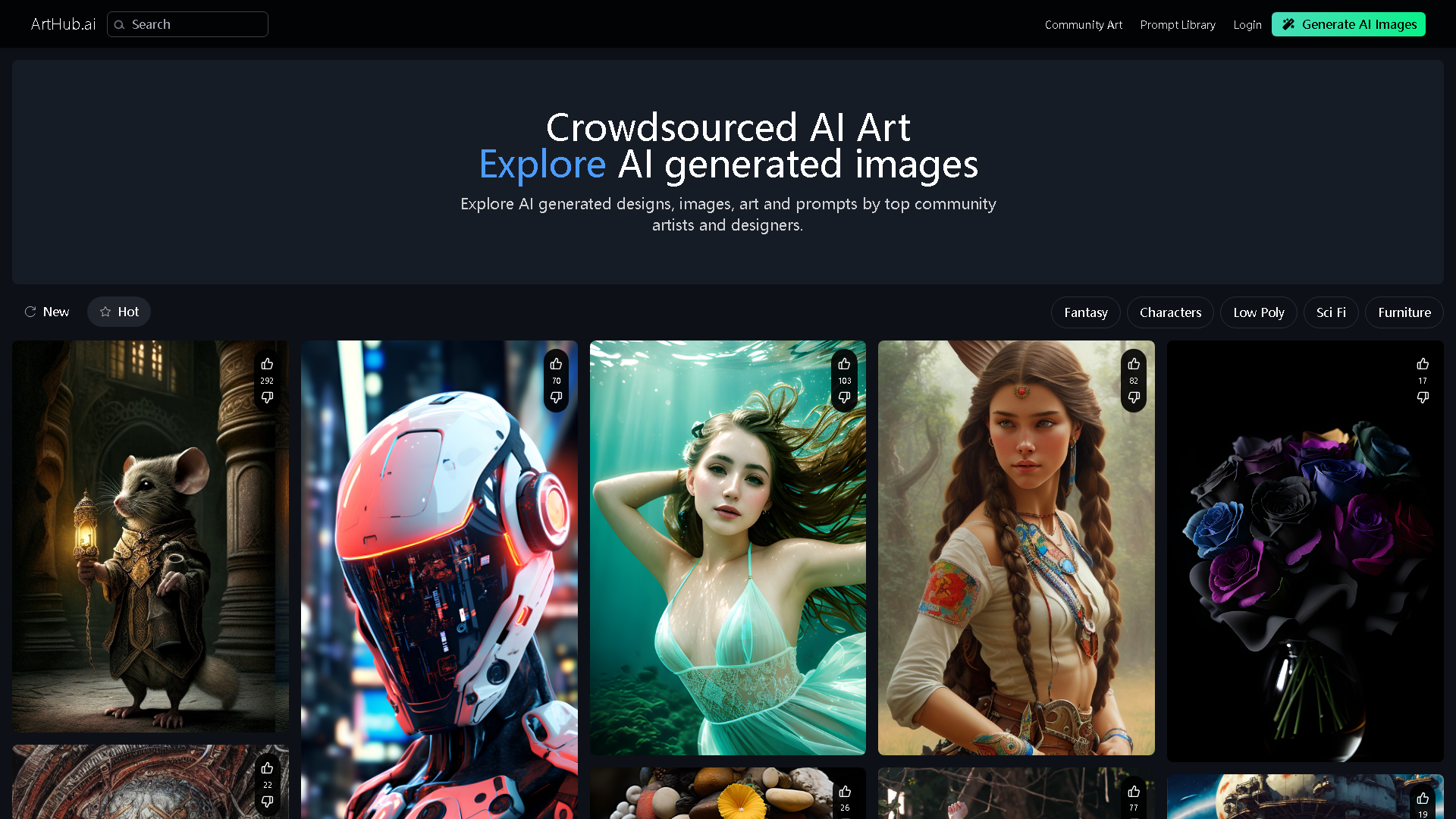 Arthub.ai Interface Screenshot - Writing & Editing Tool