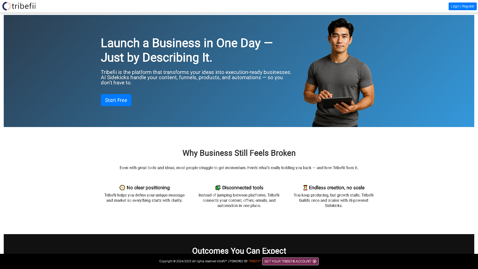 Tribefii Interface Screenshot - Writing & Editing Tool