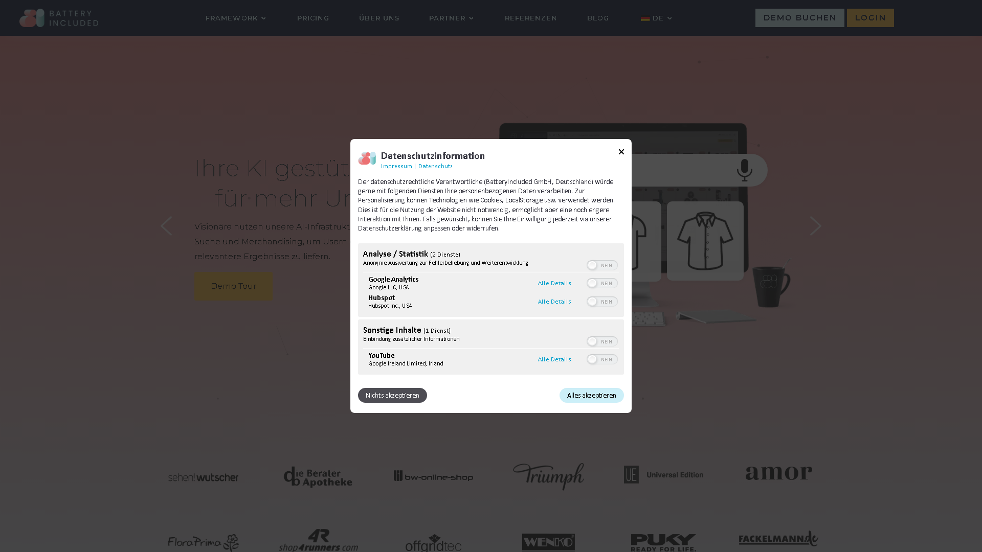 batteryincluded.ai Interface Screenshot - Art & Creative Design Tool
