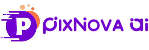 PixNova AI Logo - Image & Design Tool