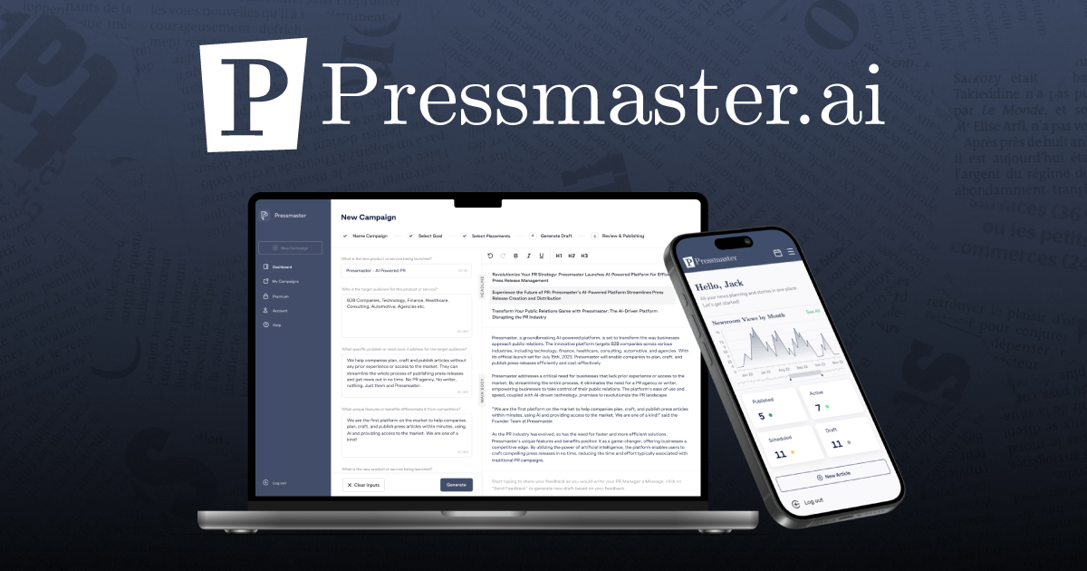 Pressmaster.ai Logo - Writing & Editing Tool