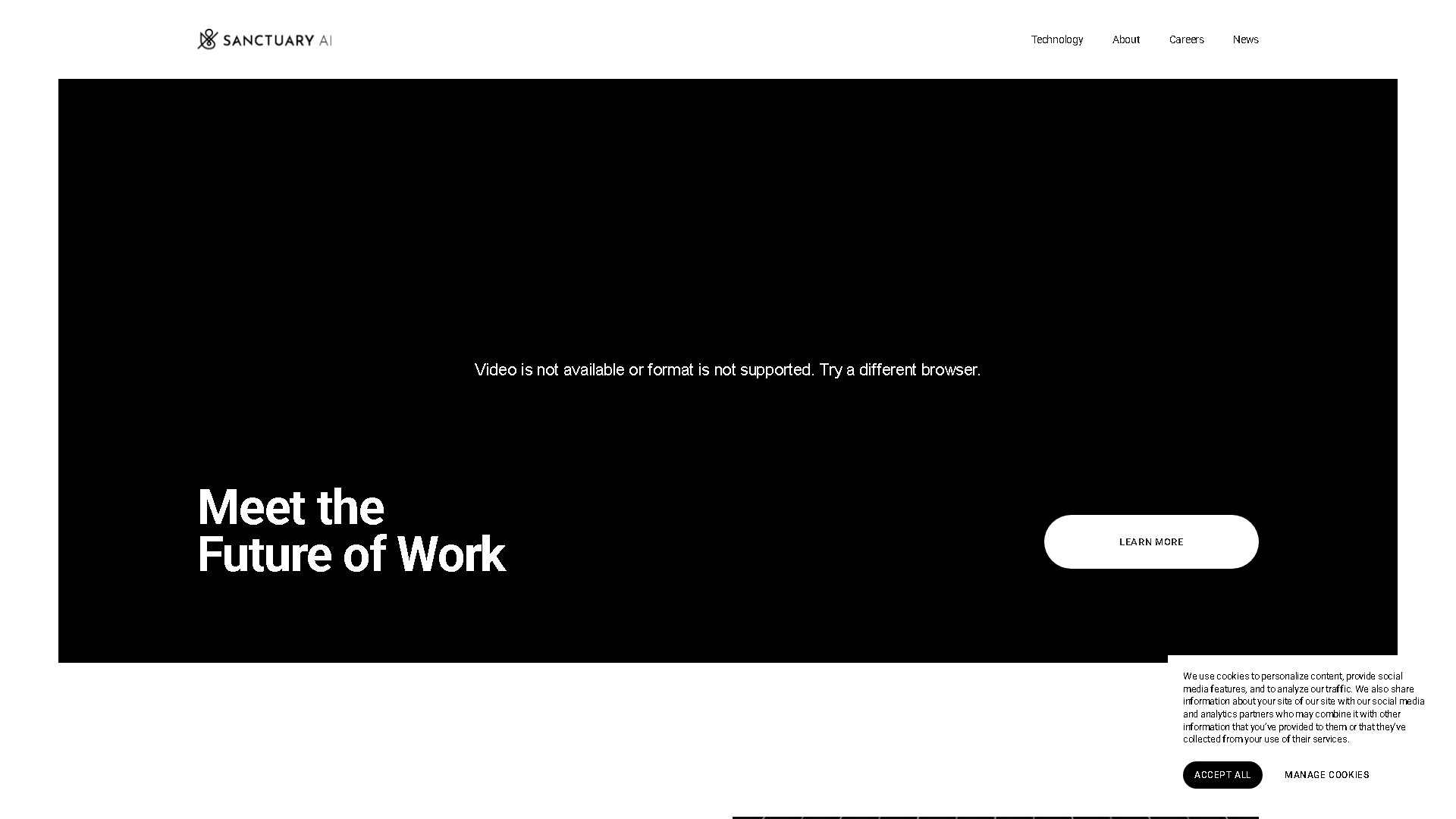 Sanctuary AI Interface Screenshot - Office & Productivity Tool