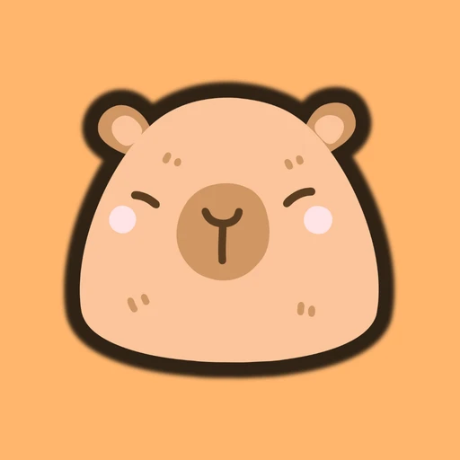 Capybara Affirmations AI Logo - Writing & Editing Tool