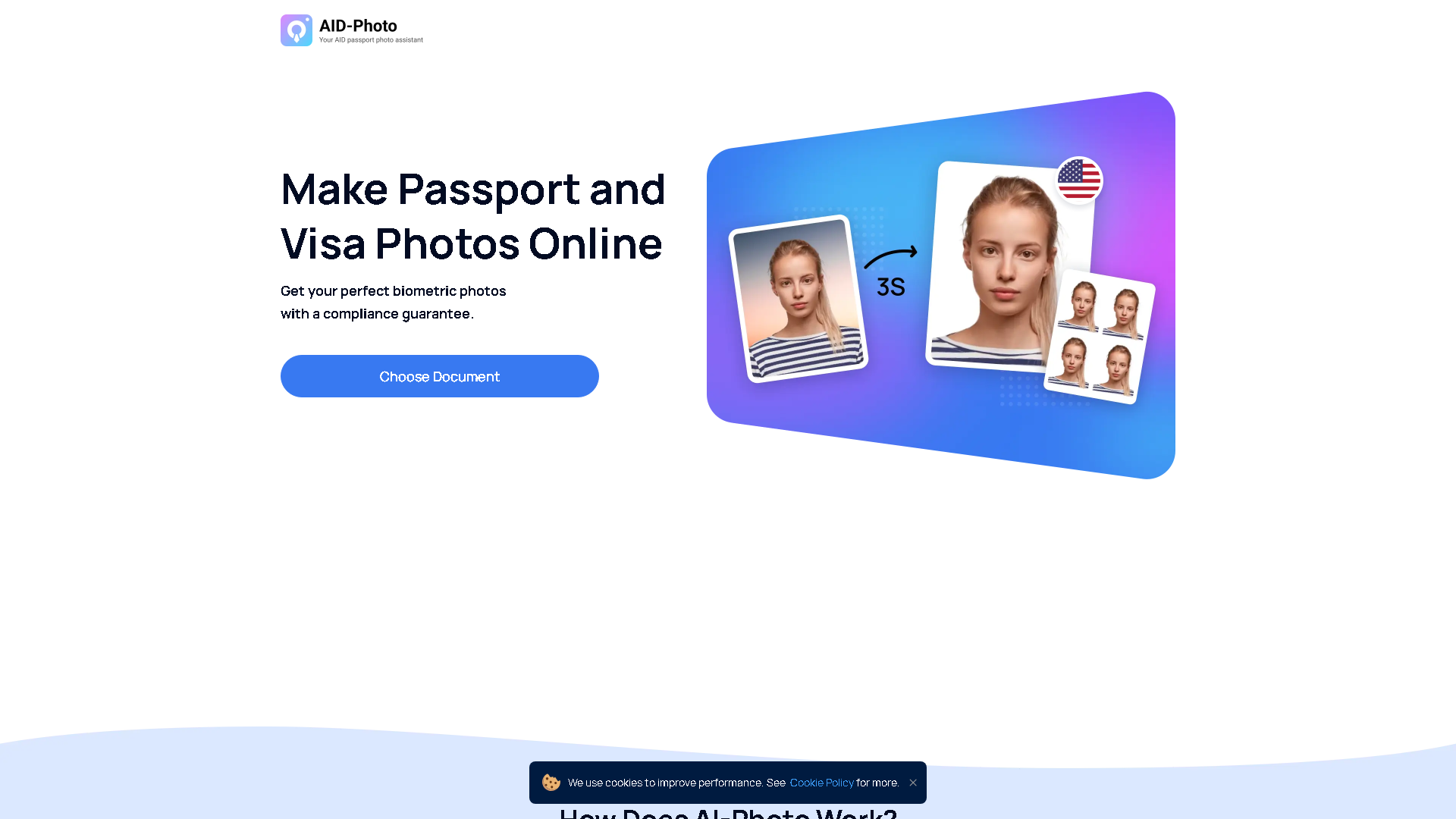 AiPassportPhotos Interface Screenshot - Image Generation & Editing Tool