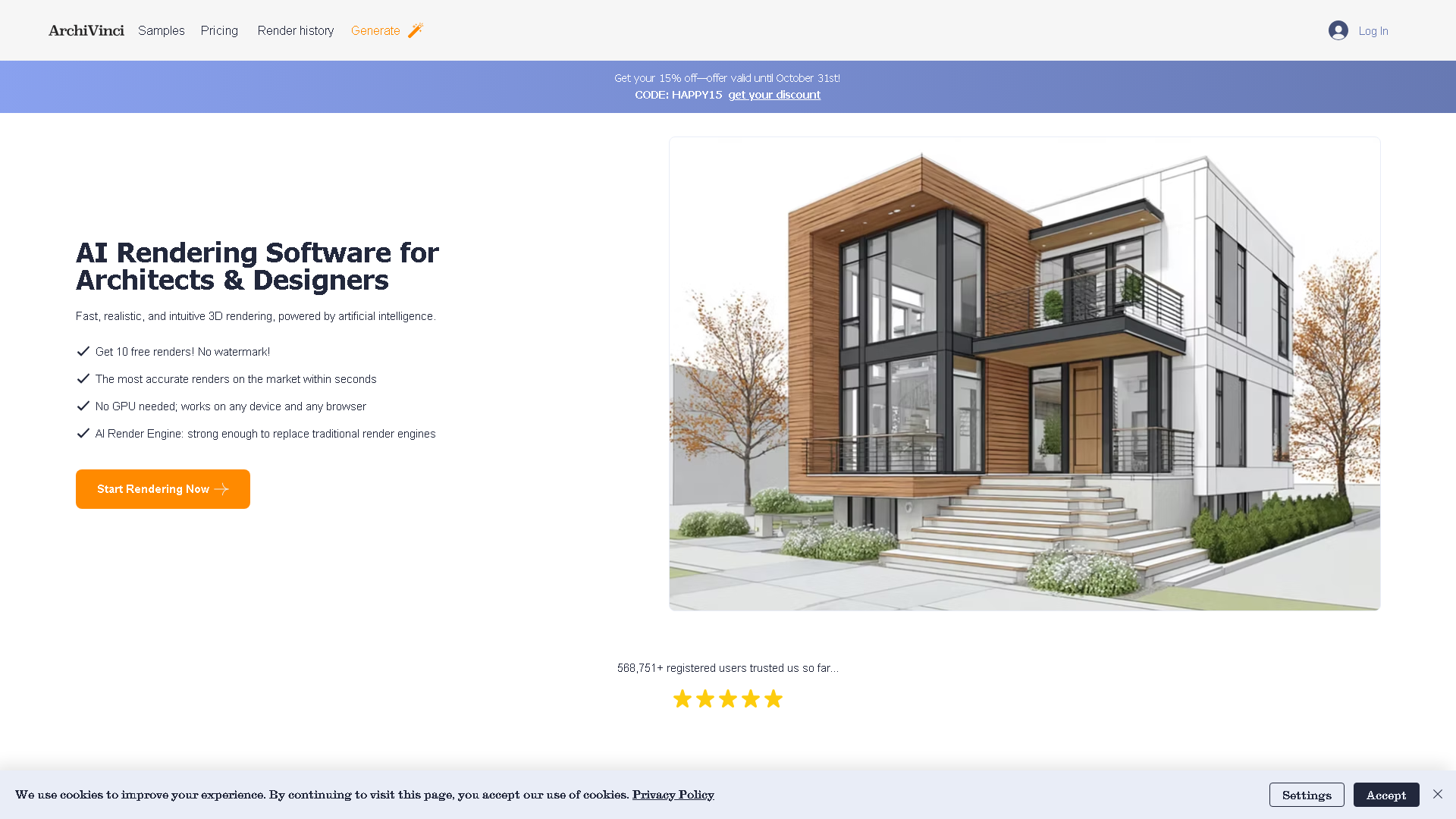 ArchiVinci Interface Screenshot - Image & Design Tool