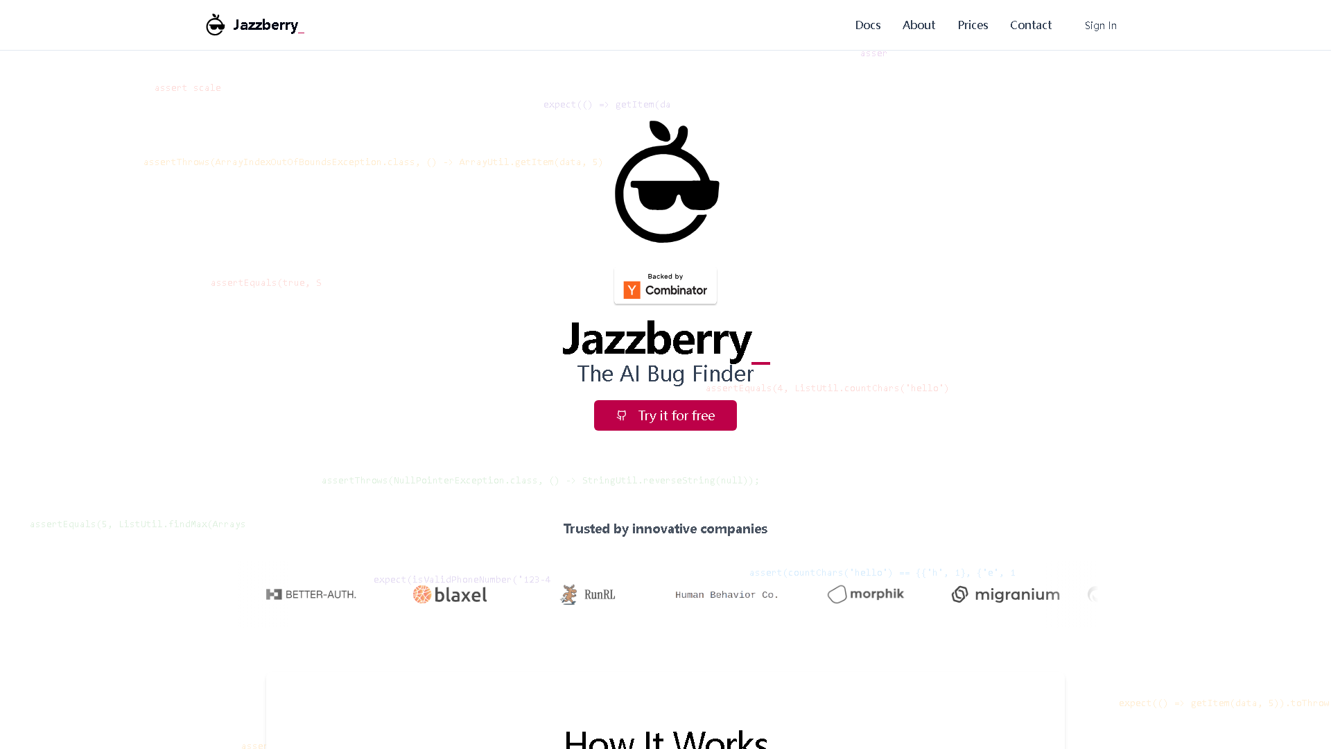 Jazzberry Interface Screenshot - Coding & Development Tool