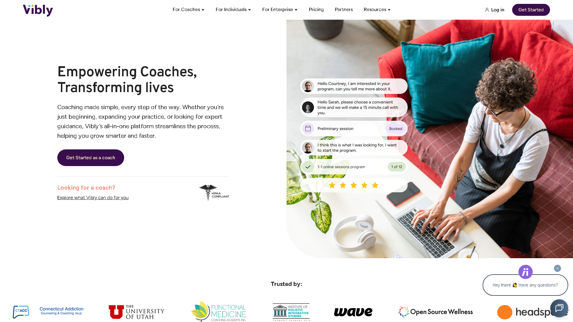Vibly Interface Screenshot - Writing & Editing Tool