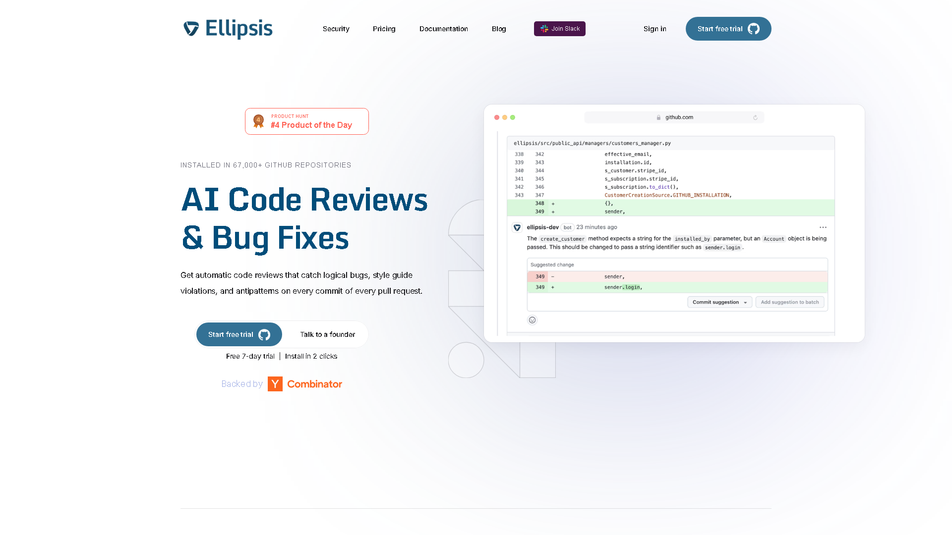 Ellipsis Interface Screenshot - Coding & Development Tool
