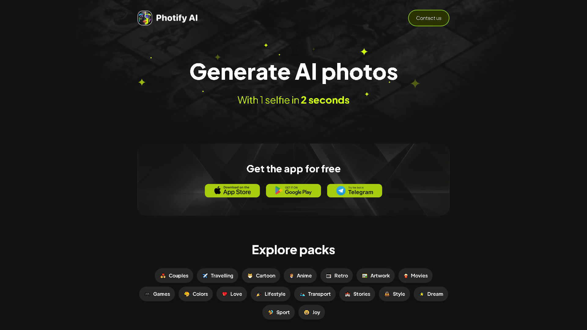 Photify AI Interface Screenshot - Image & Design Tool