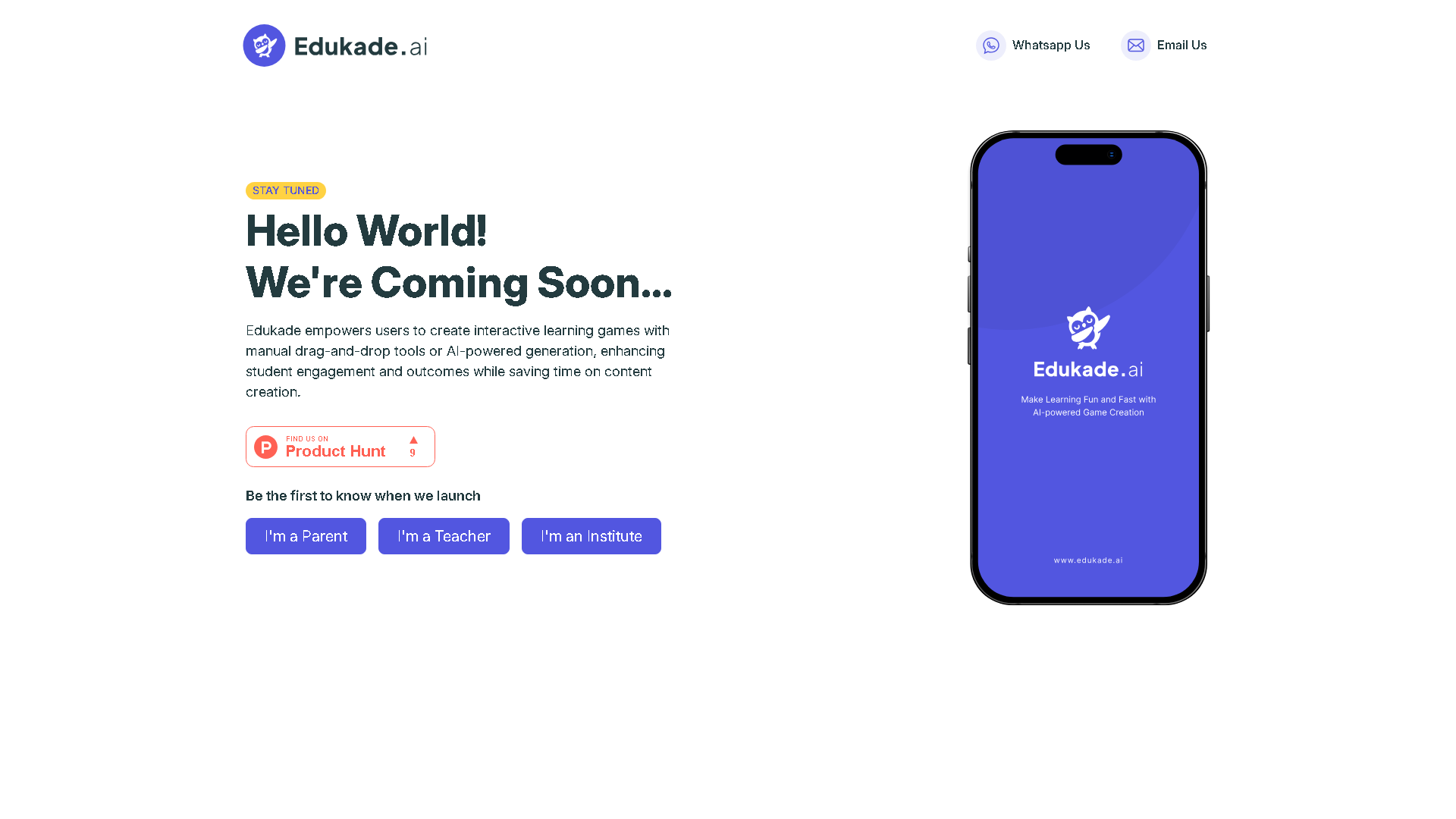 Edukade Interface Screenshot - AI Models & Infrastructure Tool