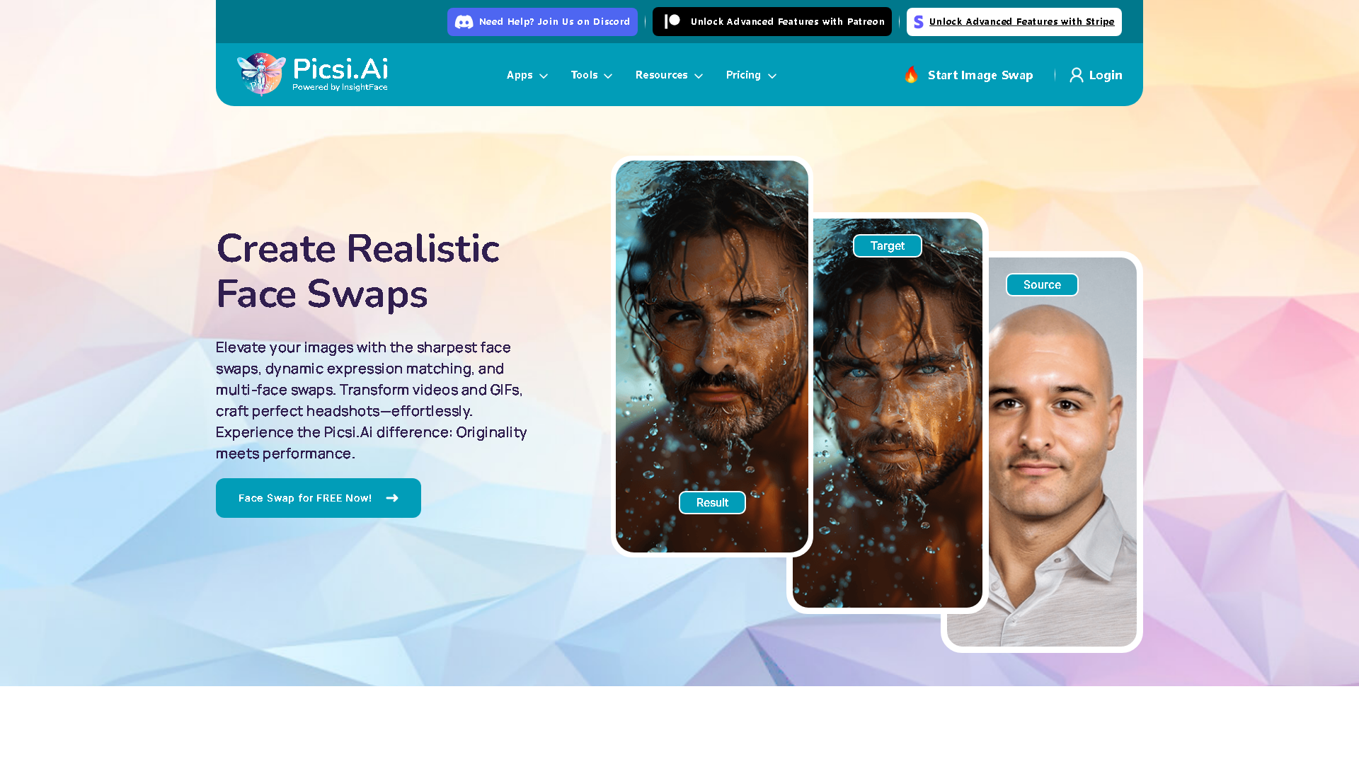 Picsi.Ai Interface Screenshot - Image Generation & Editing Tool