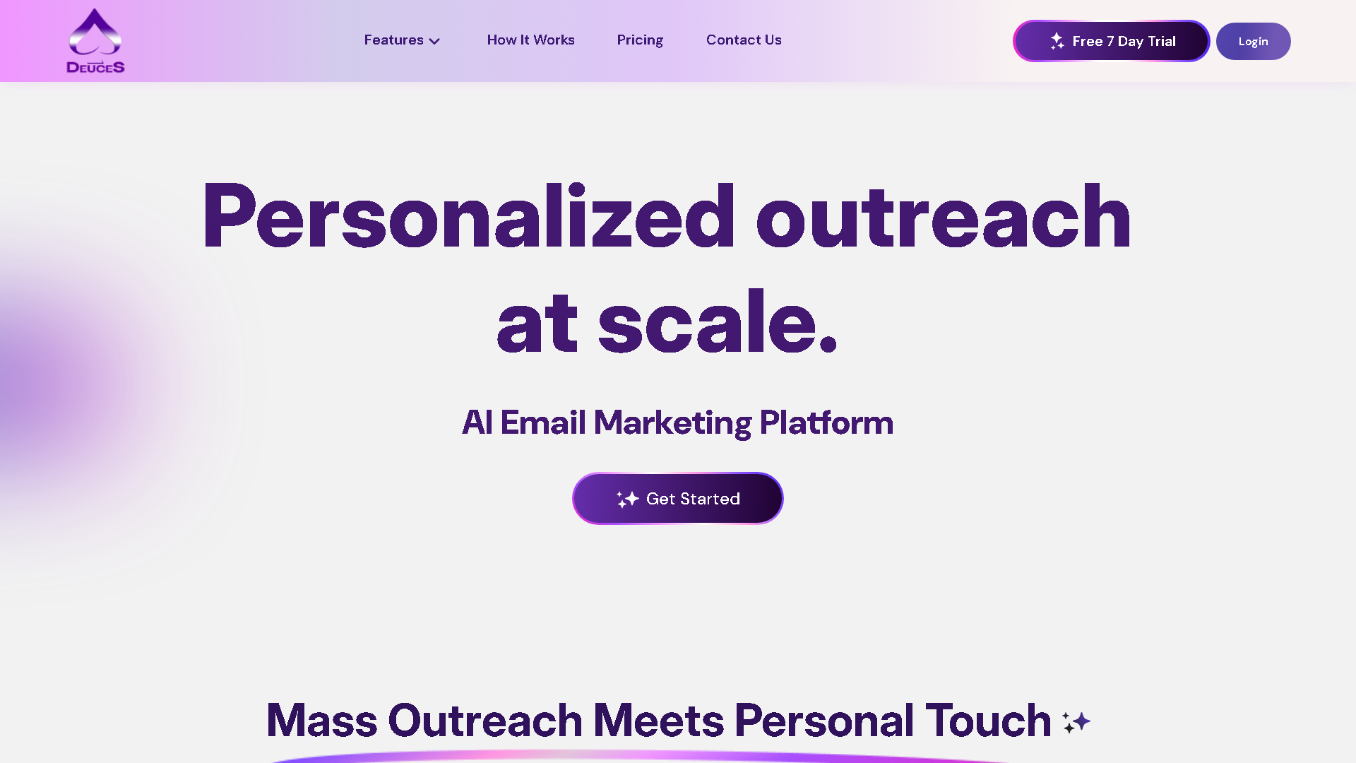 Deuces AI Interface Screenshot - Writing & Editing Tool