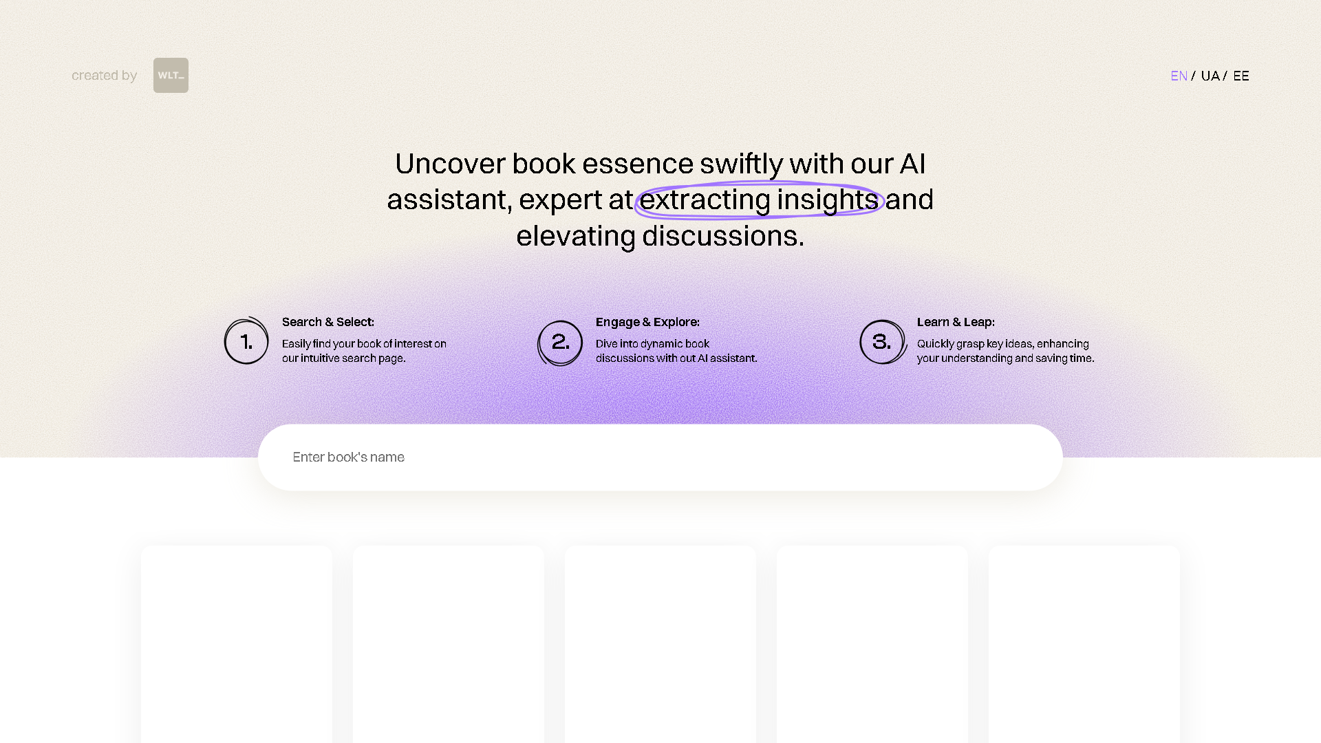 BookNote.AI Interface Screenshot - Education & Translation Tool
