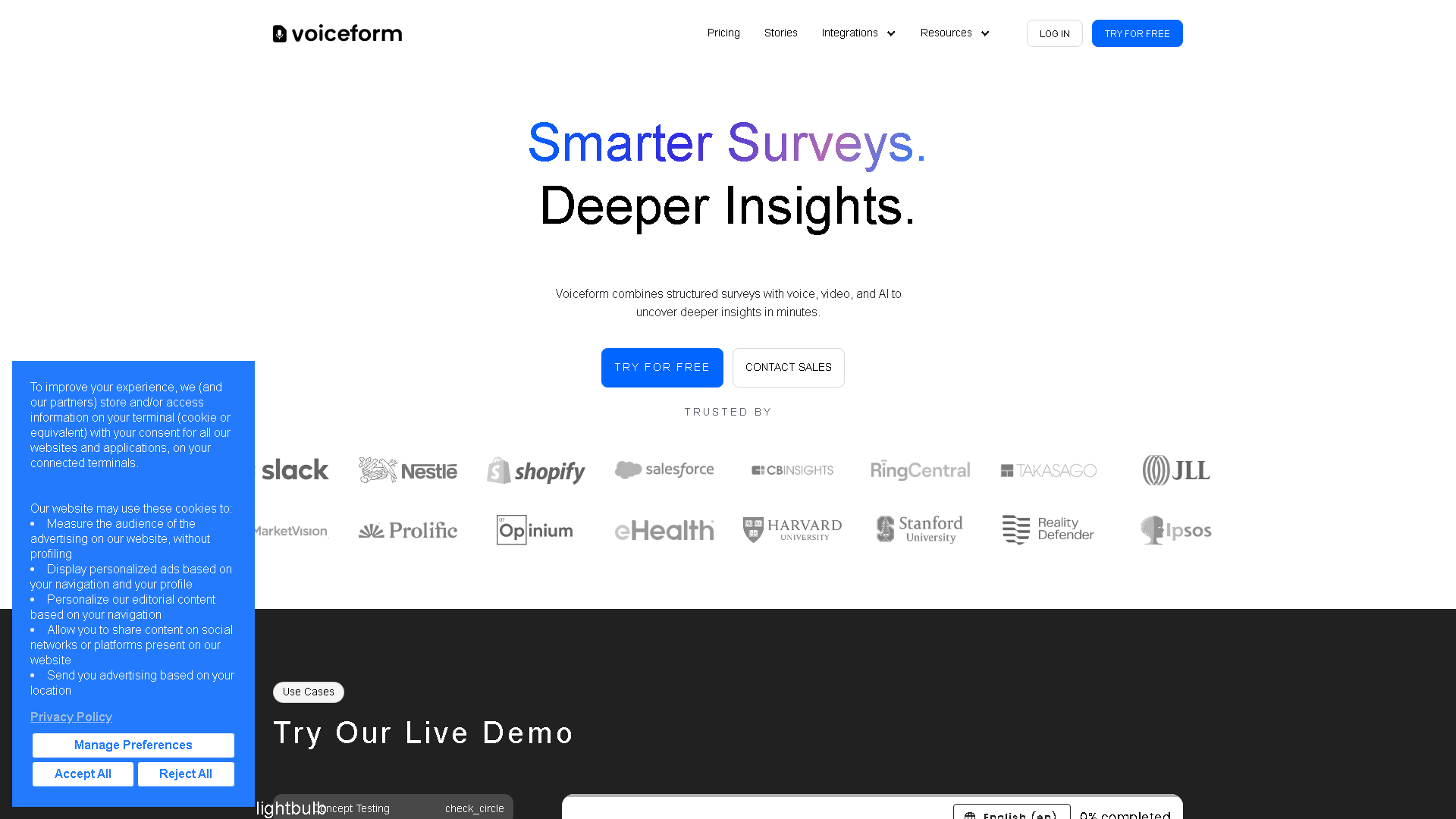 Voiceform Interface Screenshot - Voice Generation & Conversion Tool