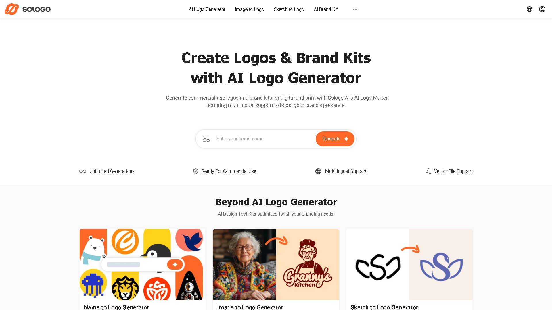 SologoAI Interface Screenshot - Art & Creative Design Tool