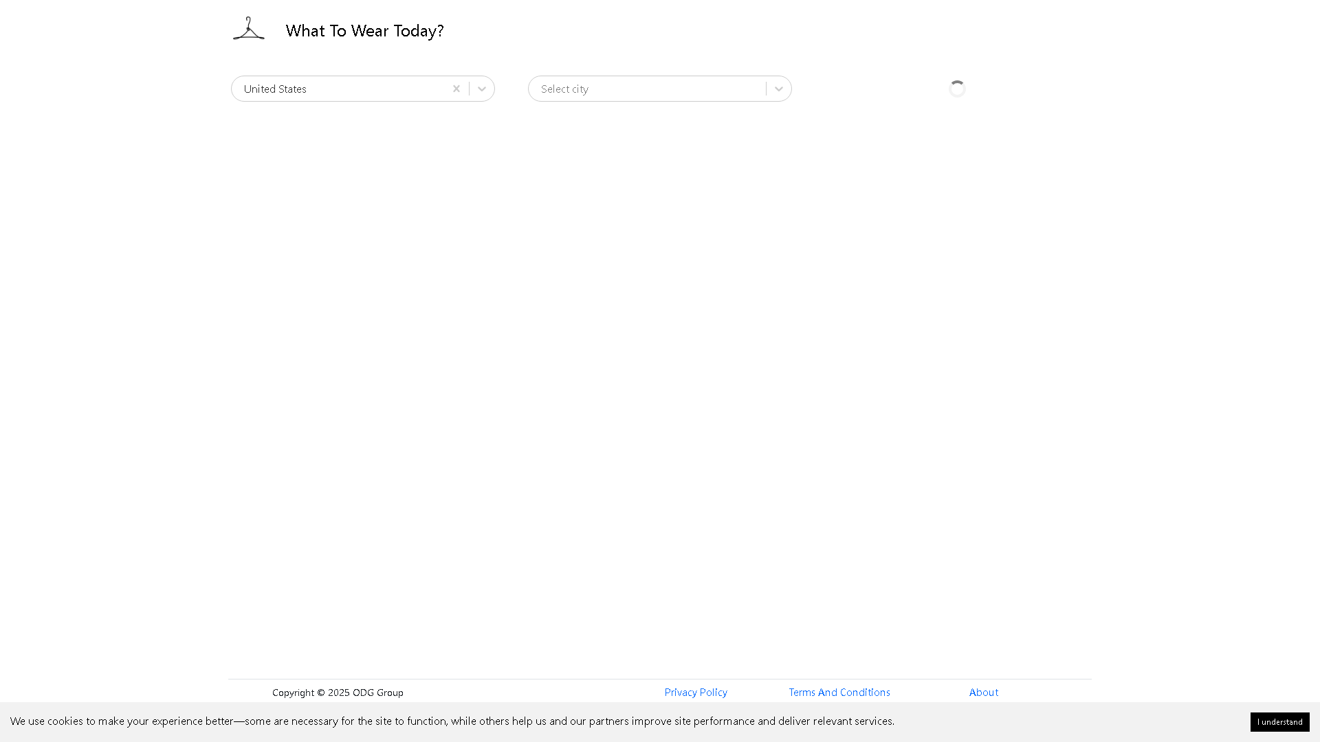 What's the Wear Interface Screenshot - Art & Creative Design Tool