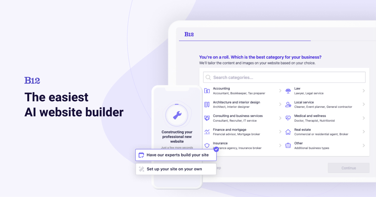 B12 Logo - Writing & Editing Tool