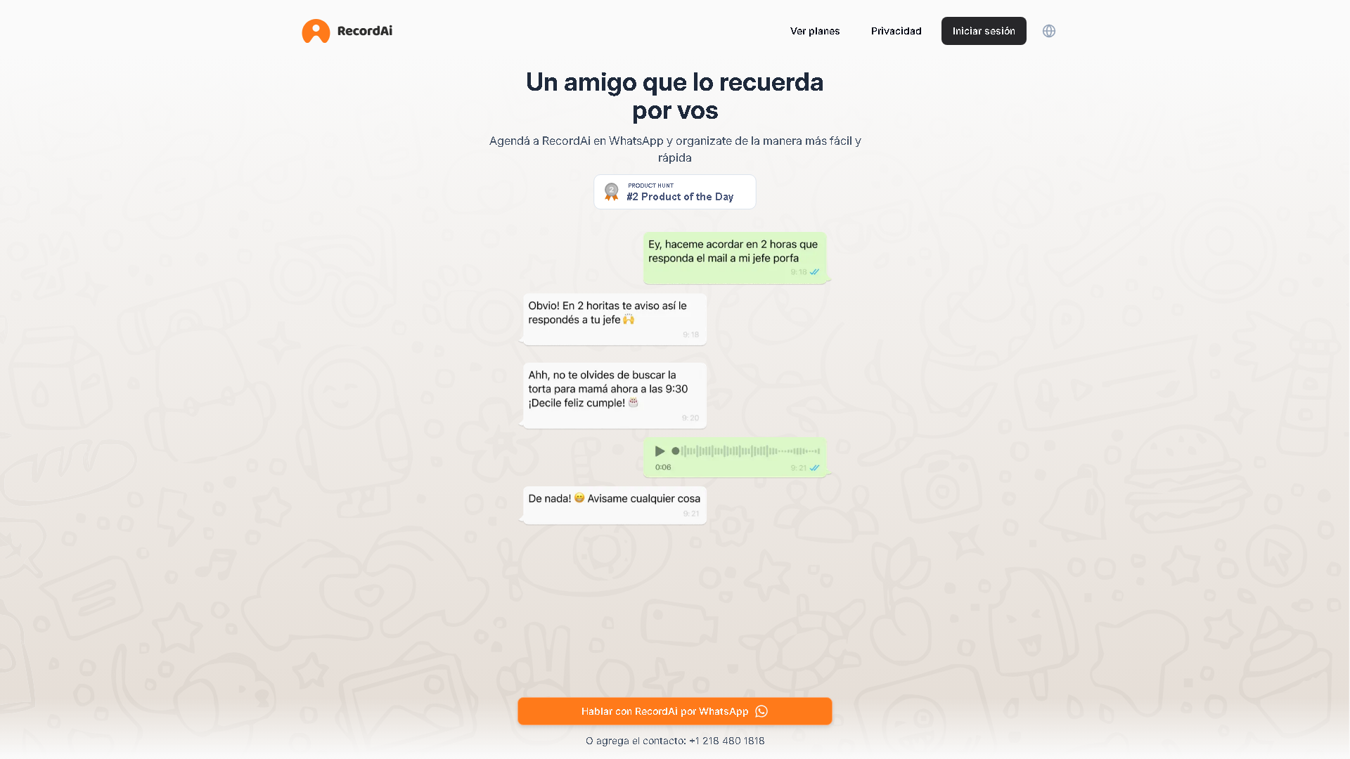 RecordAi Interface Screenshot - Office & Productivity Tool