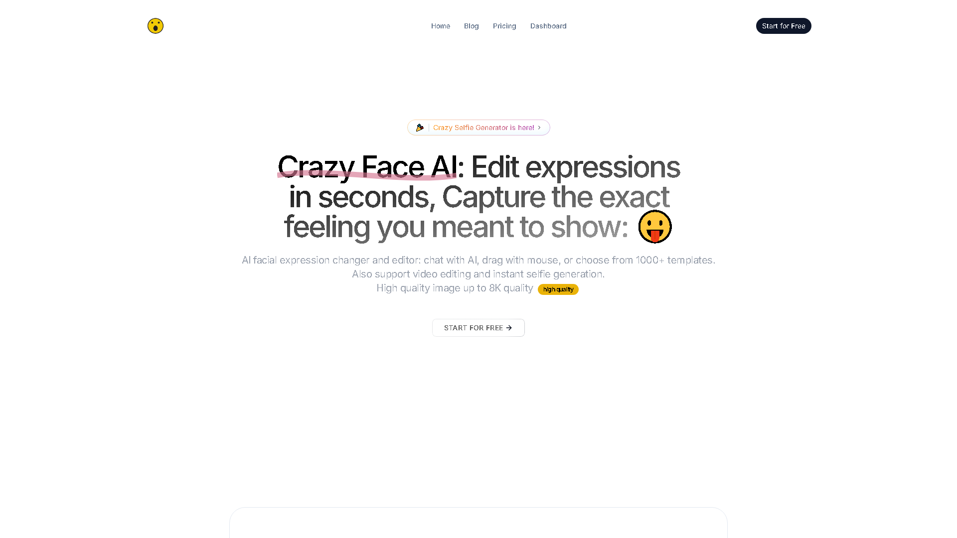 CrazyFaceAI Interface Screenshot - Image & Design Tool