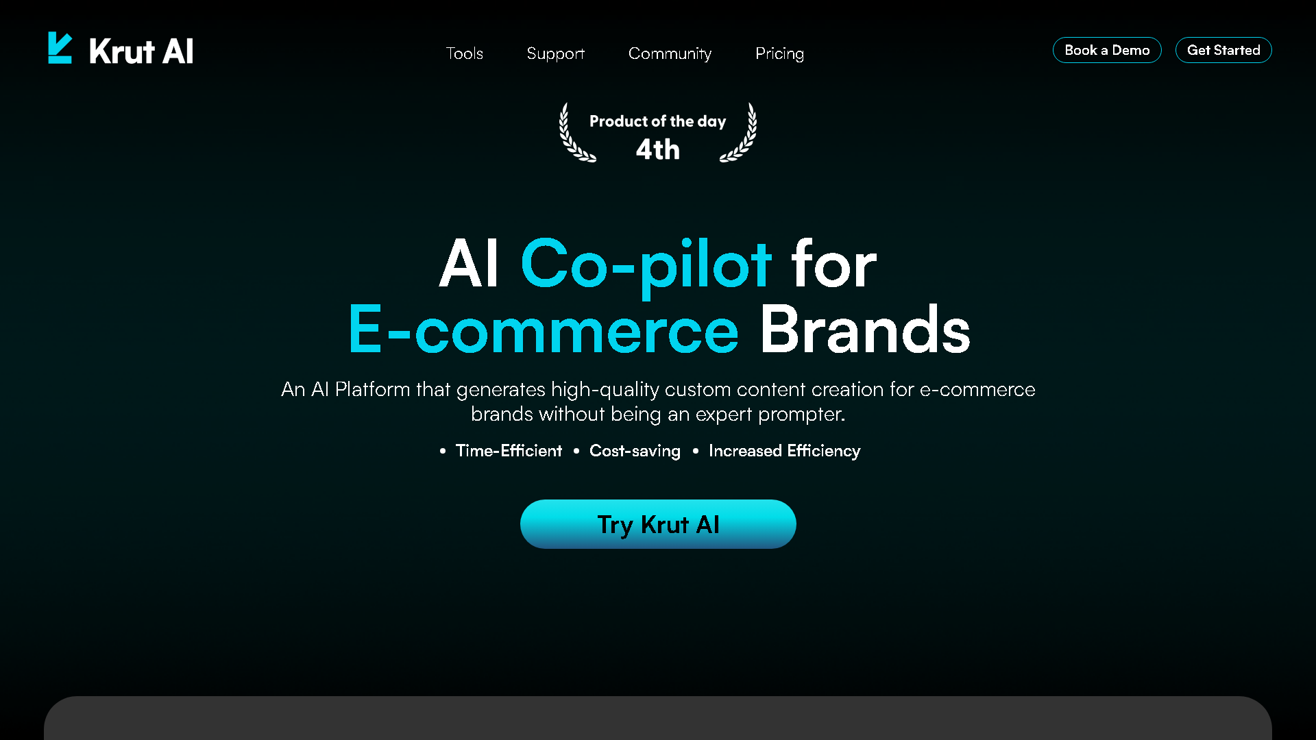 Krut AI Interface Screenshot - Image & Design Tool