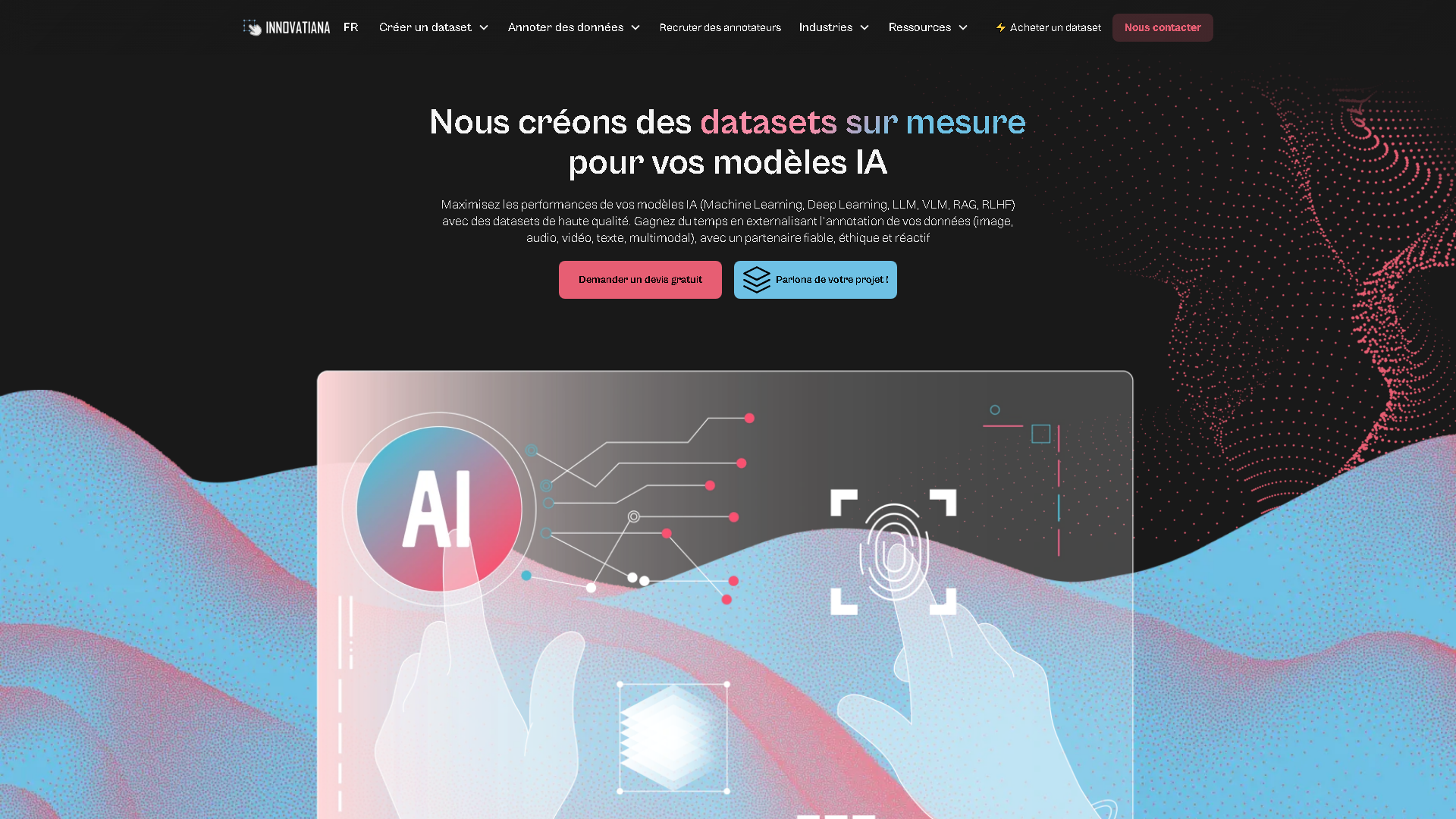 Innovatiana Interface Screenshot - Writing & Editing Tool