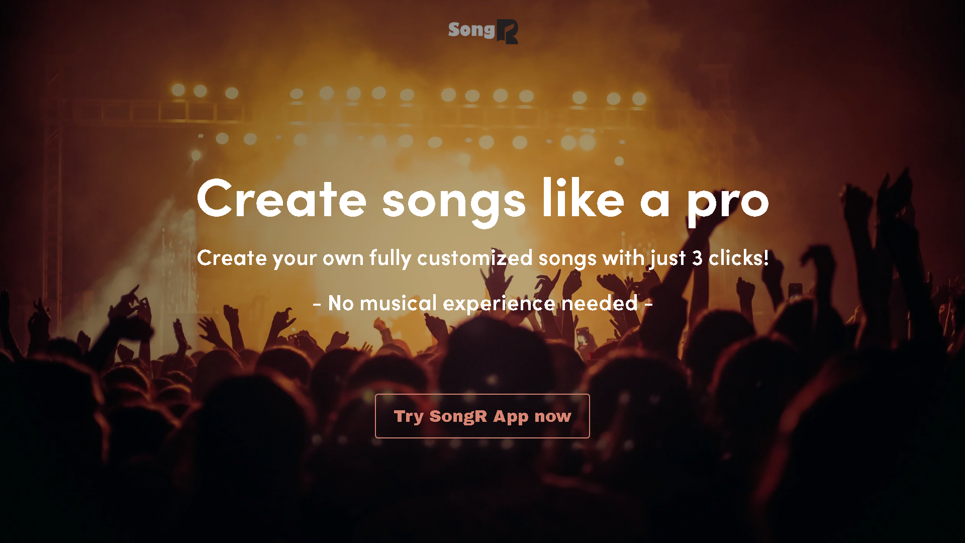 SongR Interface Screenshot - Audio & Voice Tool