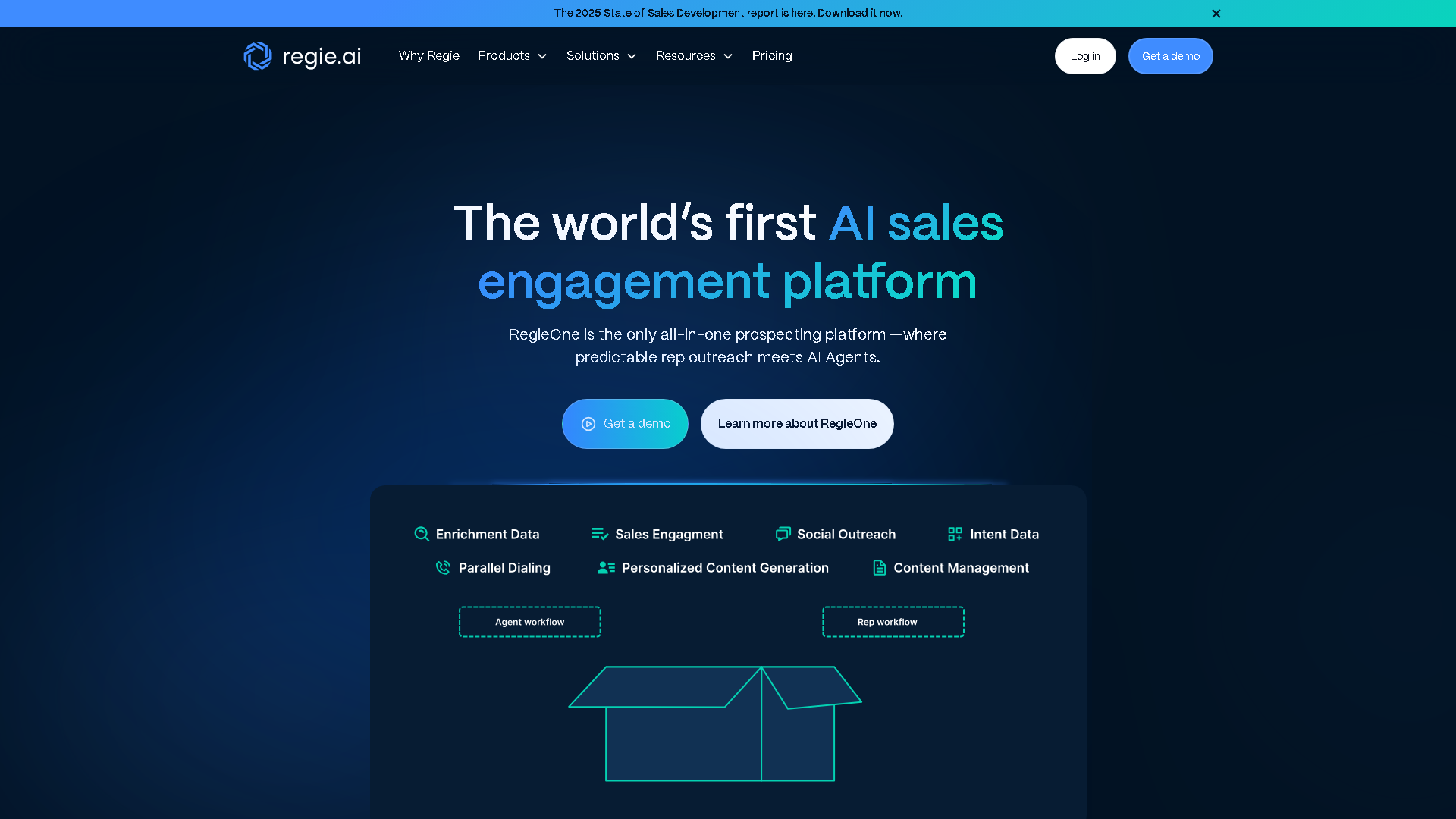 Regie.ai Interface Screenshot - Marketing & Advertising Tool