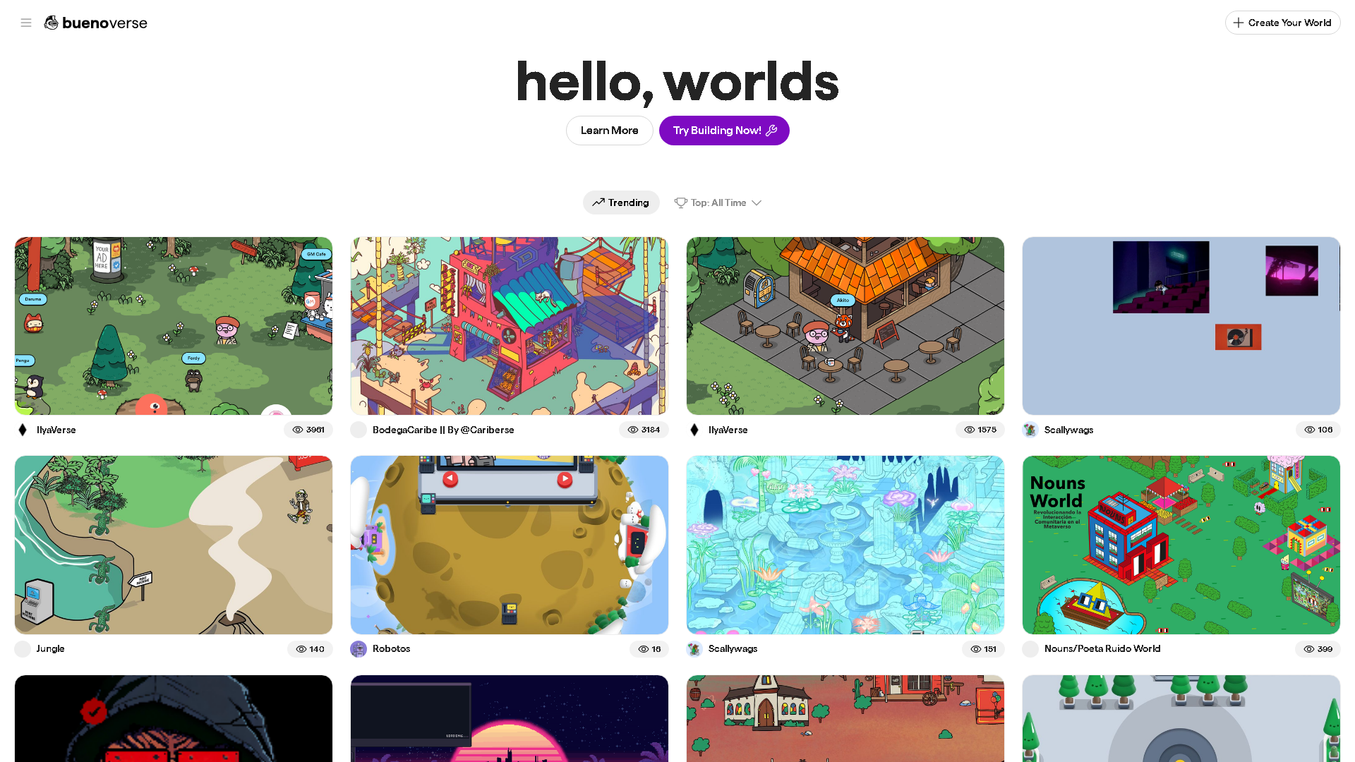 Buenoverse Interface Screenshot - Other Tool