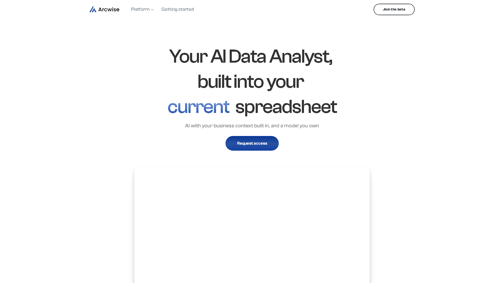 Arcwise AI Interface Screenshot - Coding & Development Tool